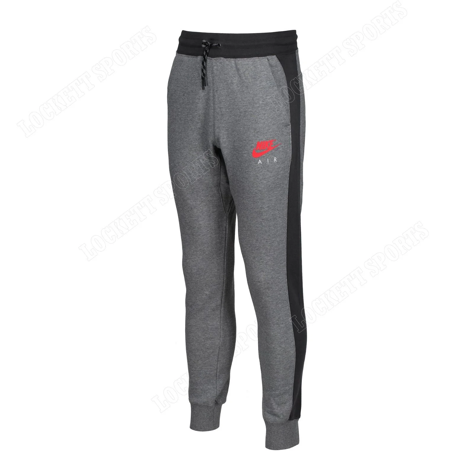Nike Air Fleece NSW Tracksuit - Grey/Black - Image 4