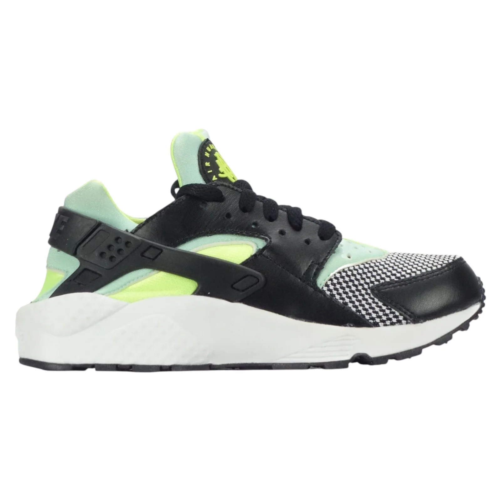 Nike Air Women's Huarache Trainers - Black Green - Image 4