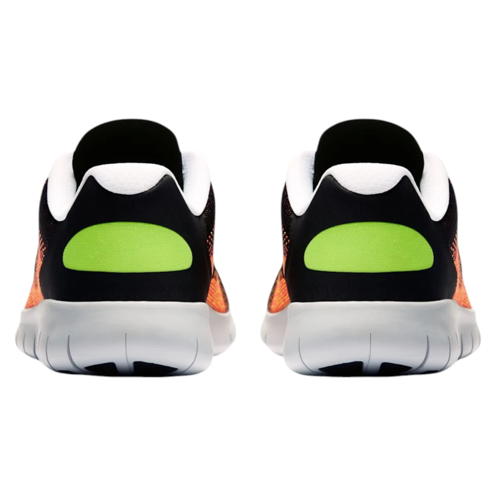 Nike Free Run 2 Running Shoes - Black / Orange - Image 6