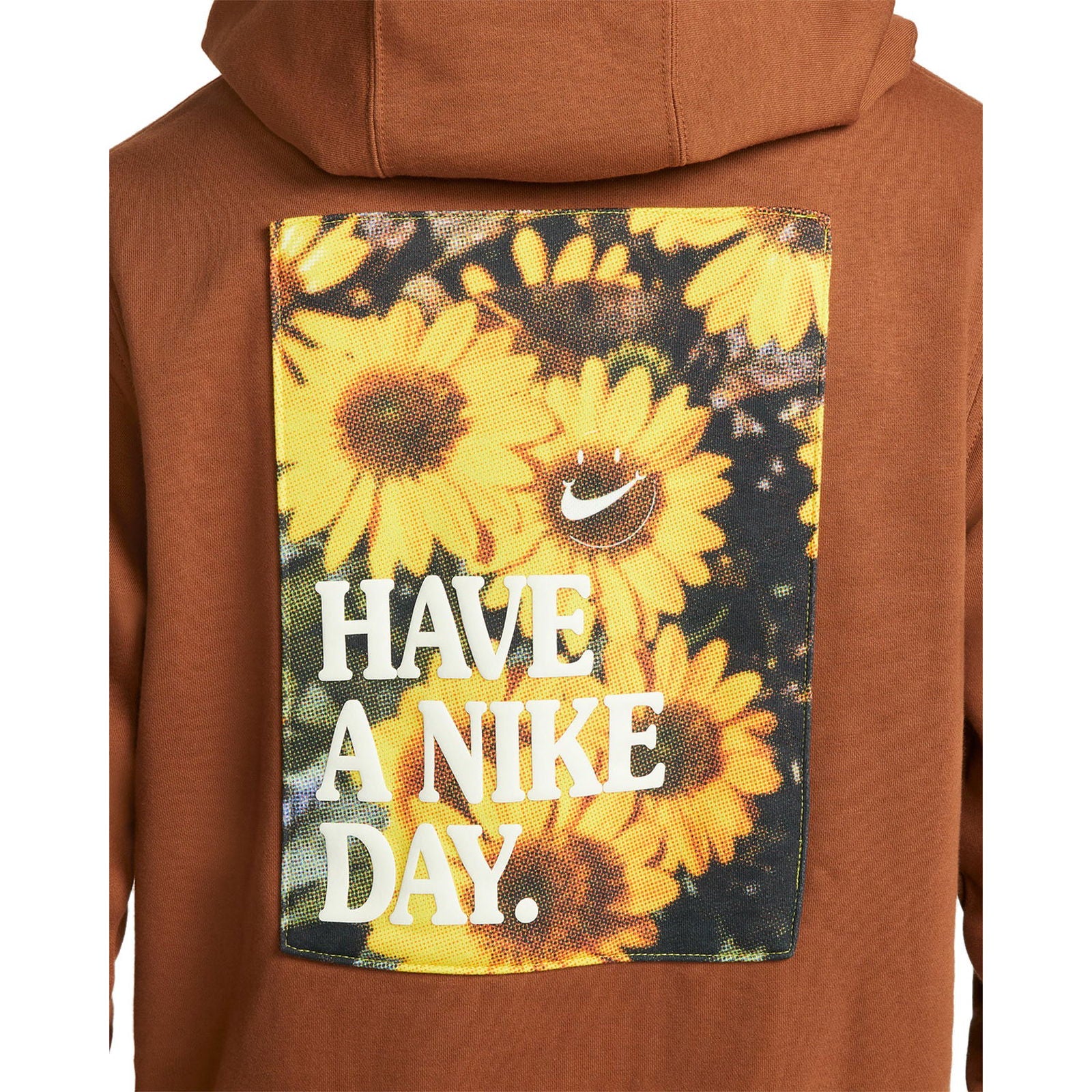 Nike Good Vibes Popover "Have A Nike Day" Hoodie - Brown - Image 7
