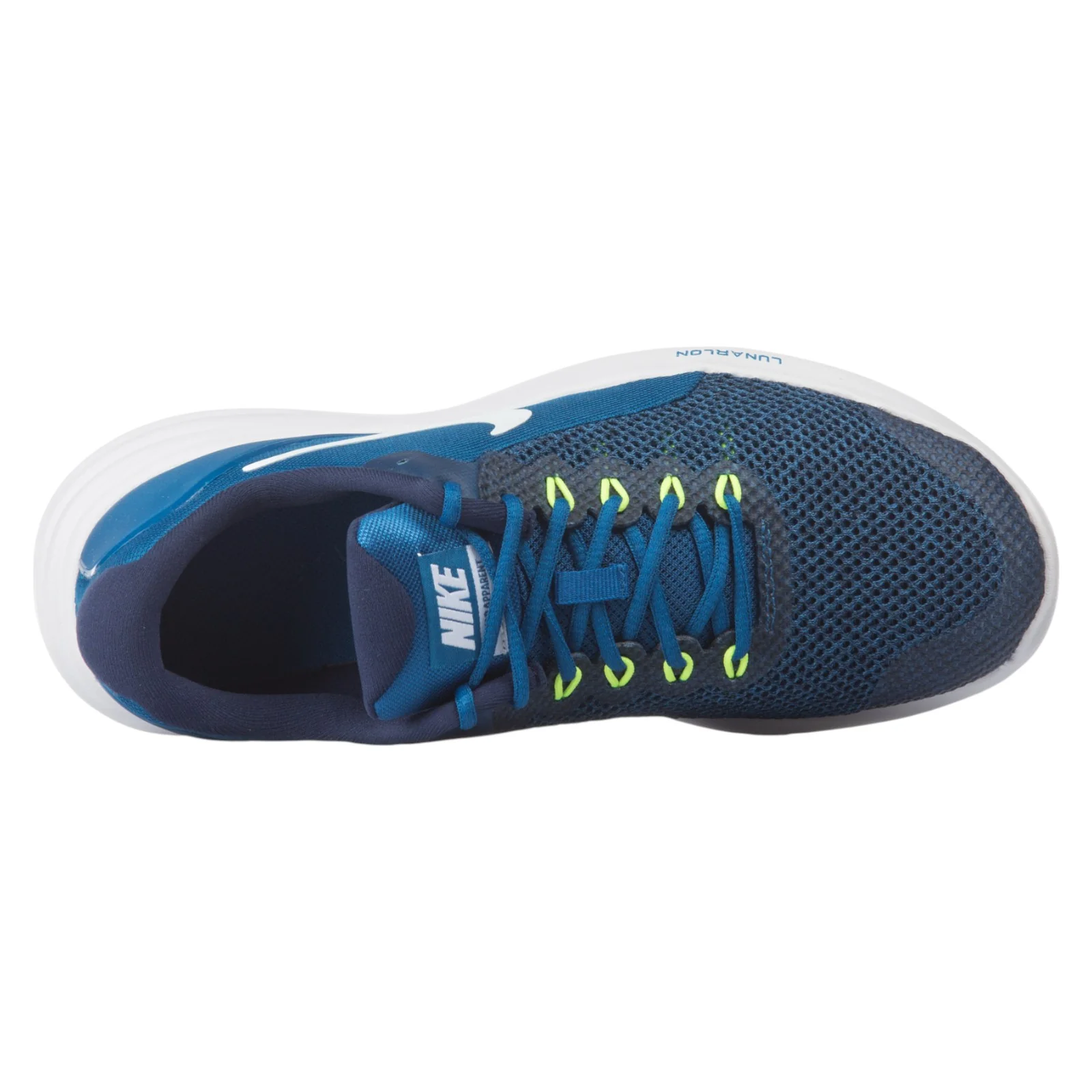 Nike Lunar Apparent Running Shoes (GS) - Blue / White - Image 6