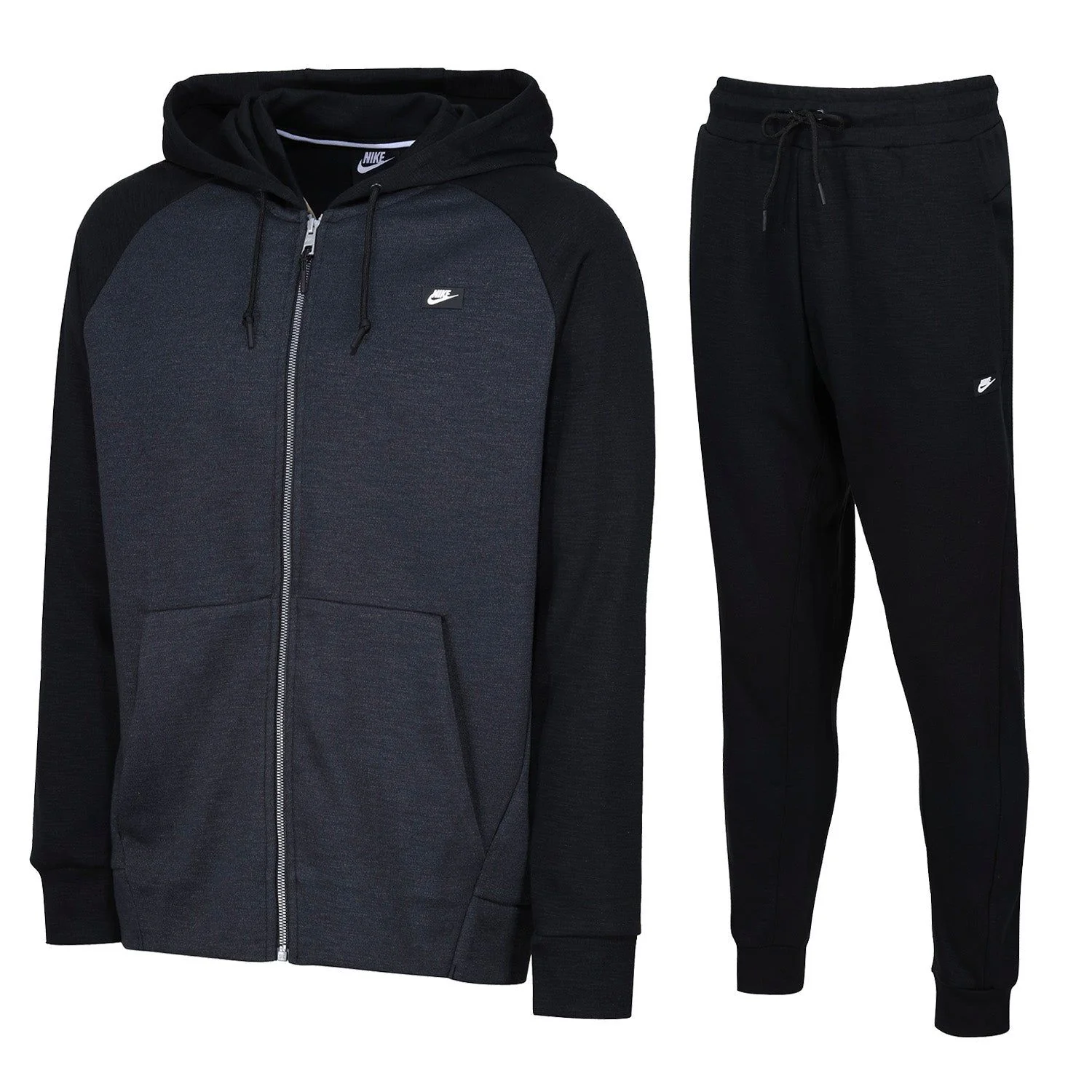 Nike NSW Optic Full Zip Tracksuit - Black/Grey
