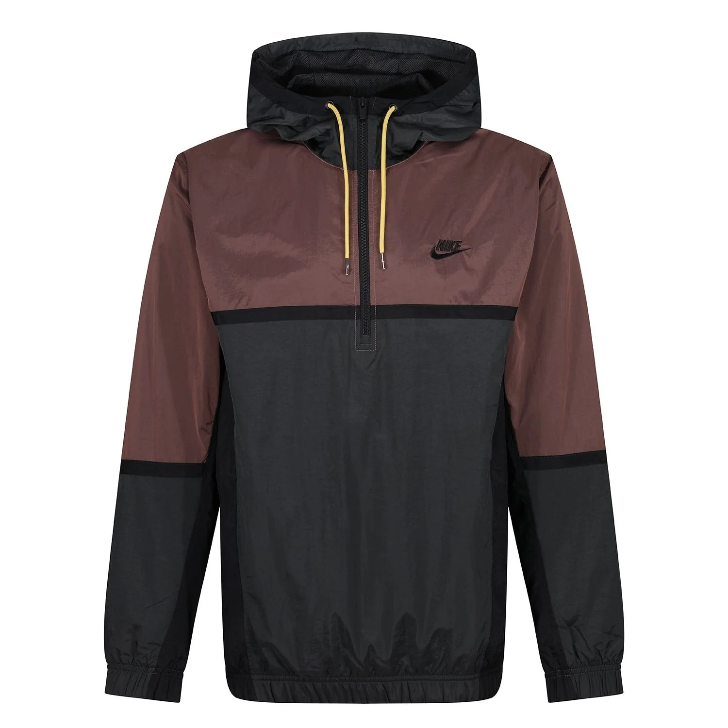 Nike Sportswear 1/2-Zip Iridescent Hooded Jacket - Black