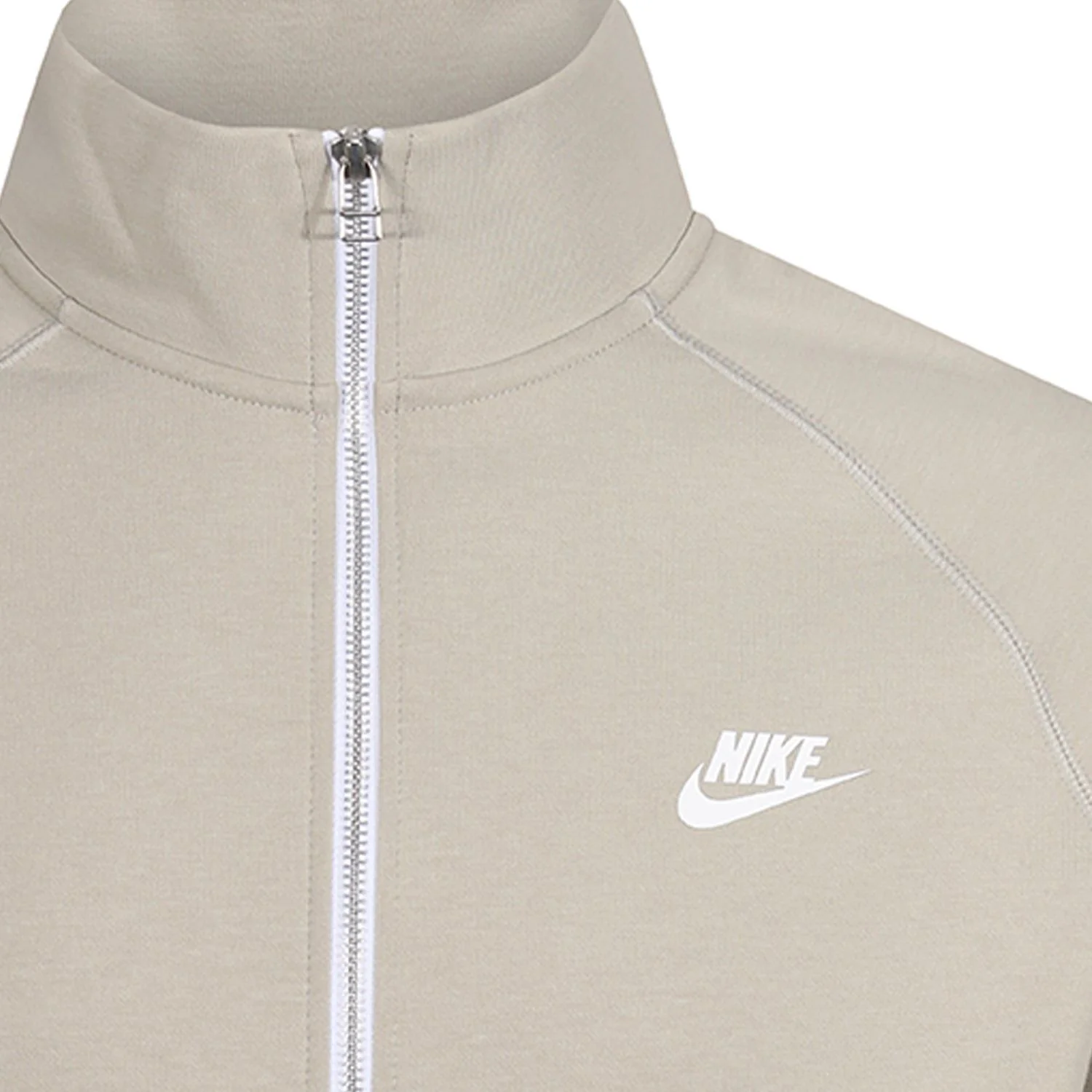 Nike Sportswear 1/2 Zip Track Top - Stone - Image 3
