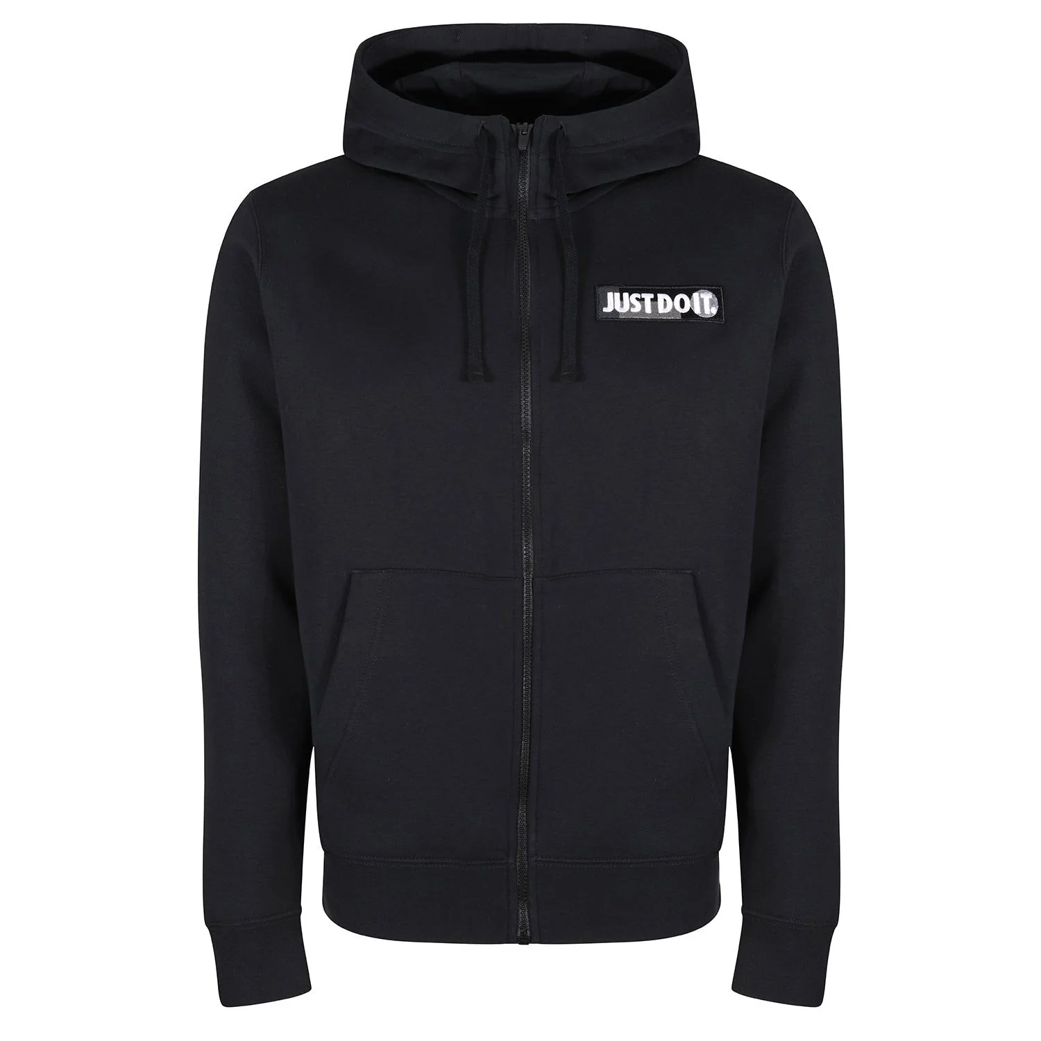 Nike Sportswear Just Do It Full-Zip Fleece Hoodie - Black