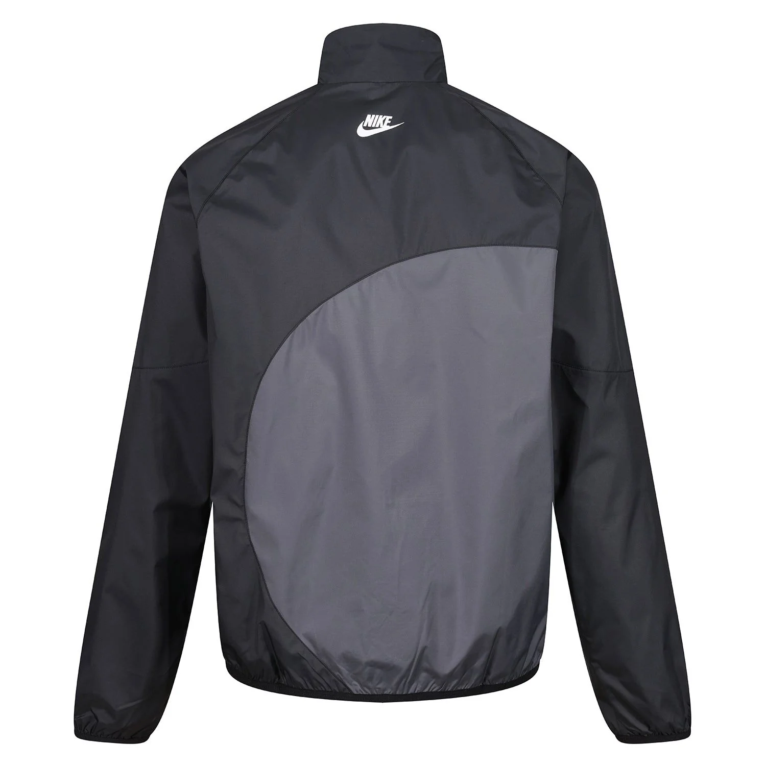 Nike Sportswear Just Do It Woven Windbreaker Jacket - Grey/Black - Image 2