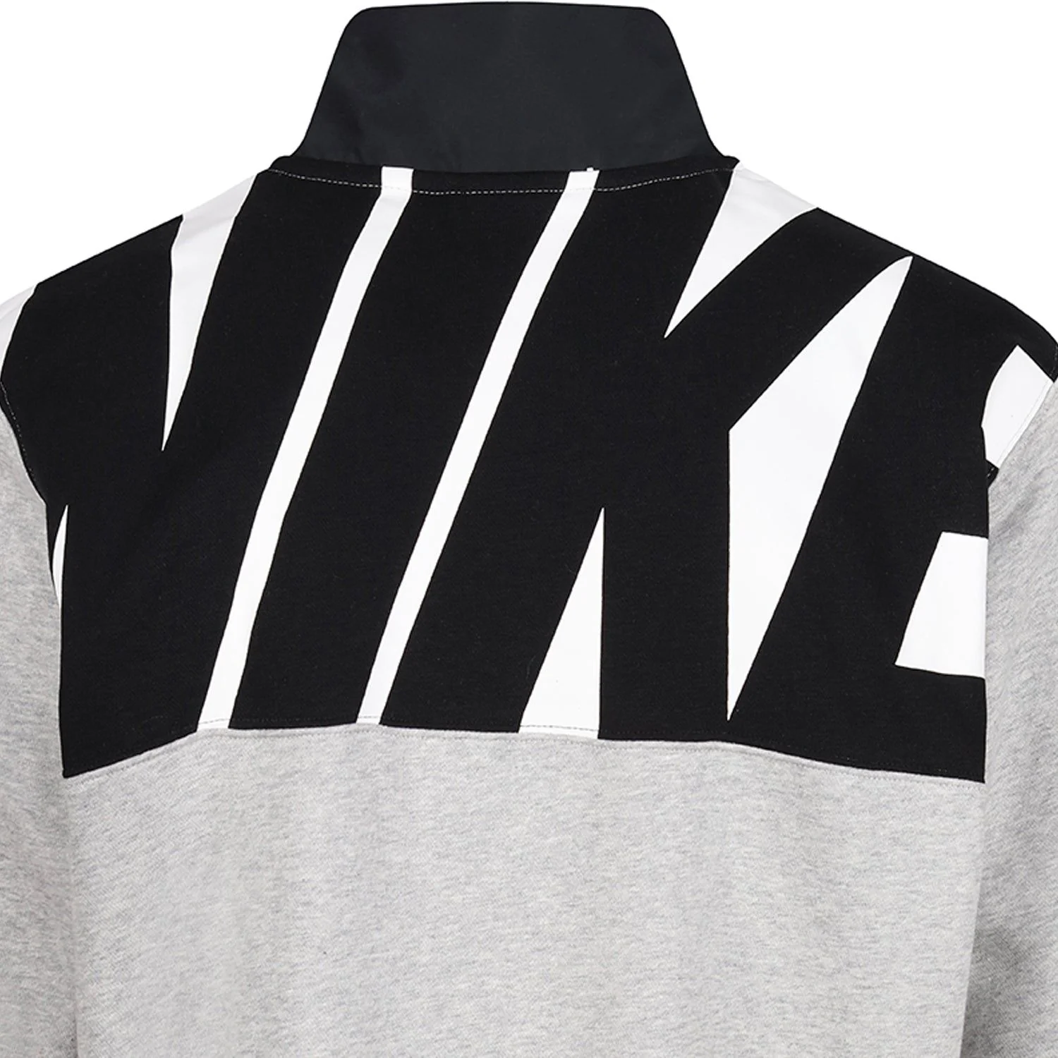Nike Sportswear NSW City Edition 1/2 Zip Top Sweat - Grey - Image 4