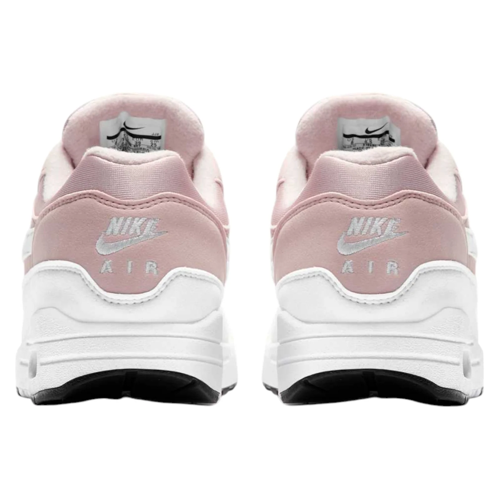 Nike Womens Air Max 1 Shoes - Barley Rose White - Image 3