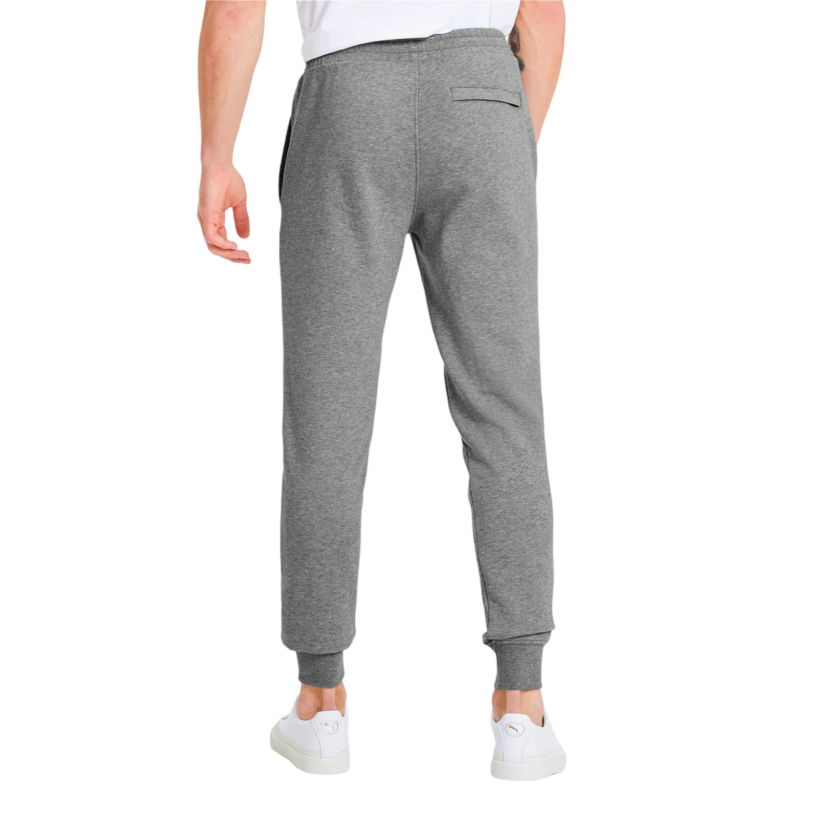 Puma Classic Fleece Sweat Pants - Grey - Image 2