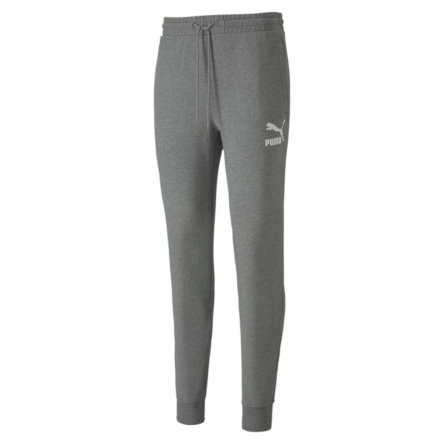 Puma Classic Fleece Sweat Pants - Grey - Image 3