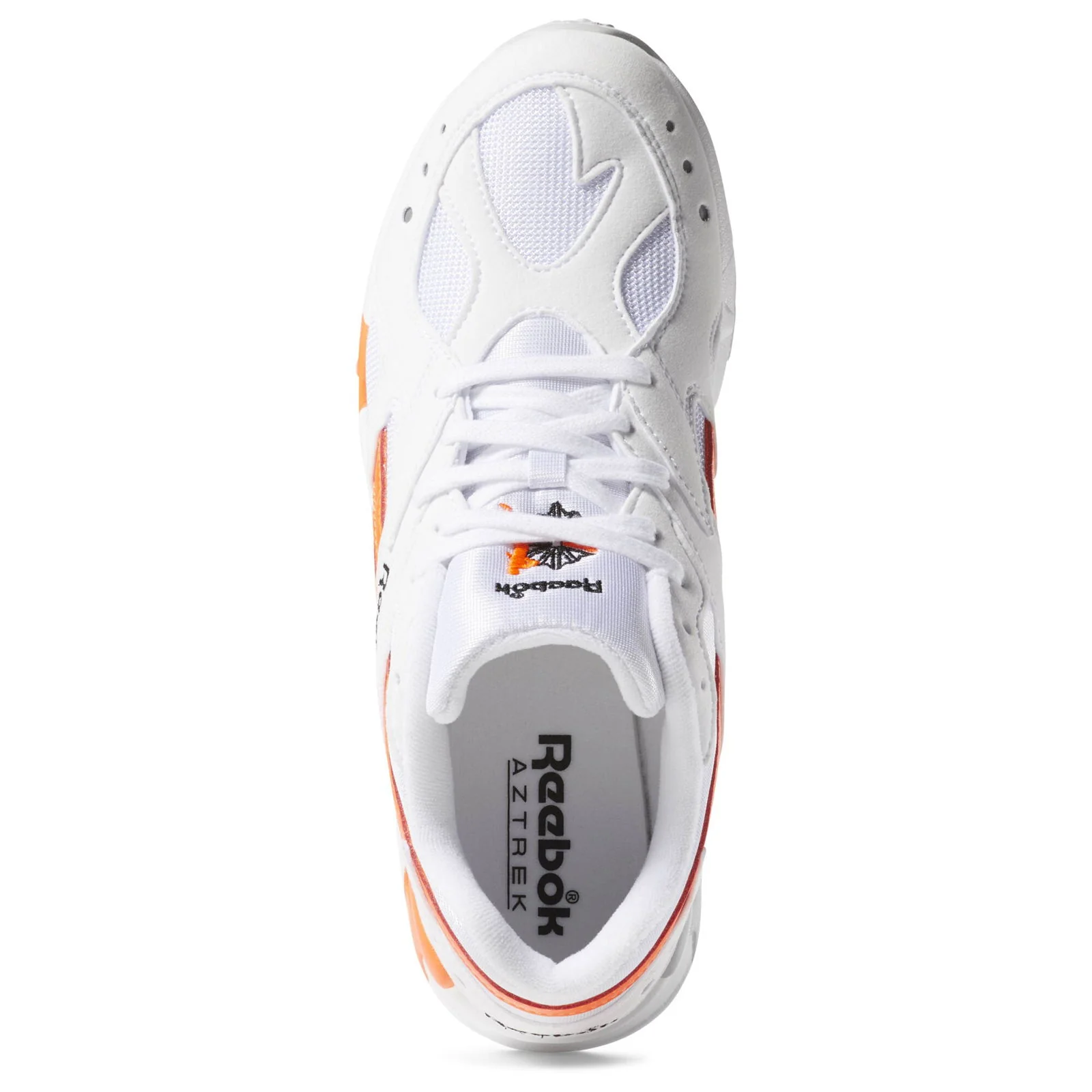 Reebok Aztrek Trainers - White/Orange - Image 4