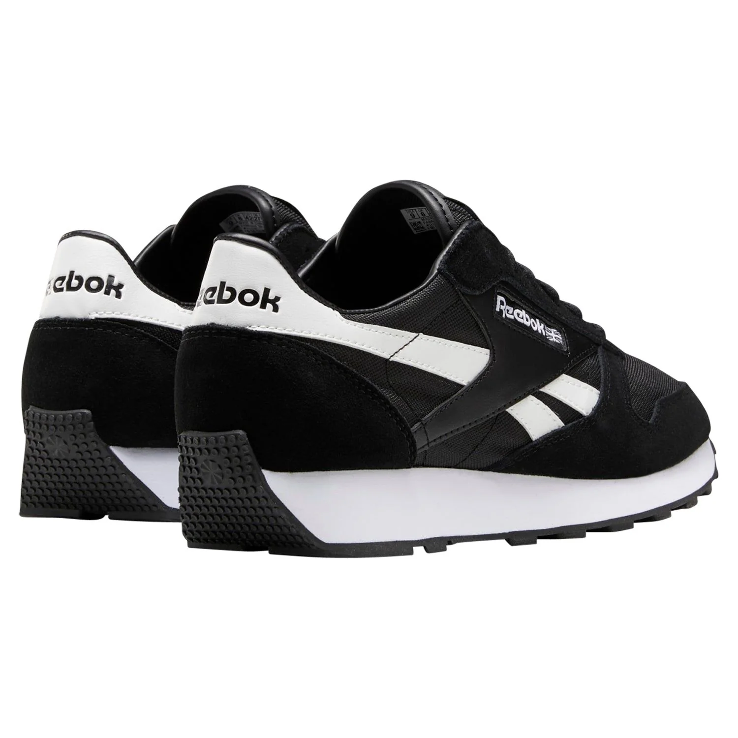Reebok Classic Leather AZ Shoes - Black/White - Image 3