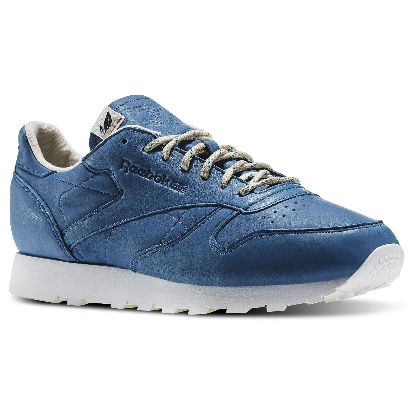 Reebok Classic Leather Eco Trainers - Blue - Image 2