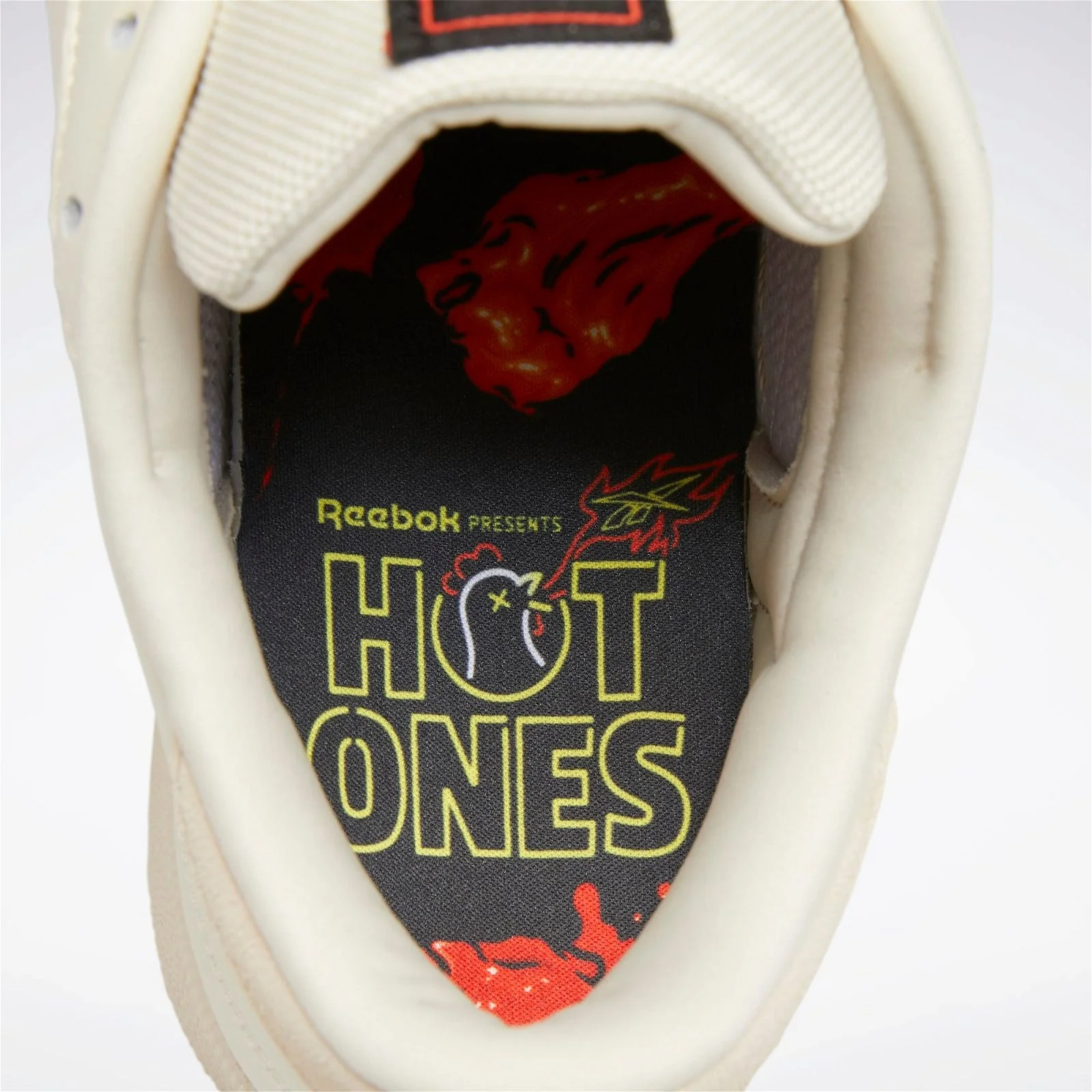 Reebok Classics Club C 85 x Hot Ones 'Scoville Levels' Trainers - White - Image 5