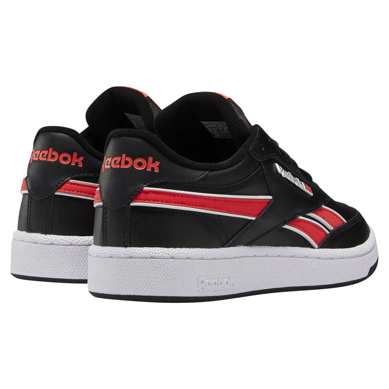 Reebok Classics Club C Revenge Plus - Black & Red - Image 4