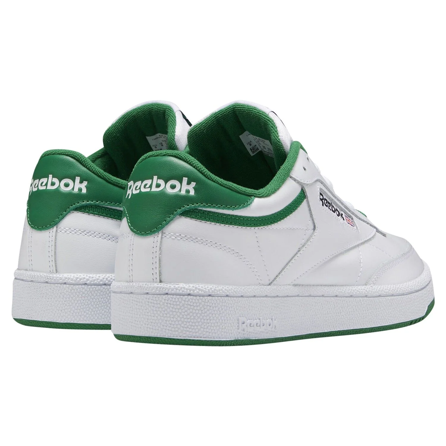 Reebok Classics Club C Shoes - White & Green - Image 3