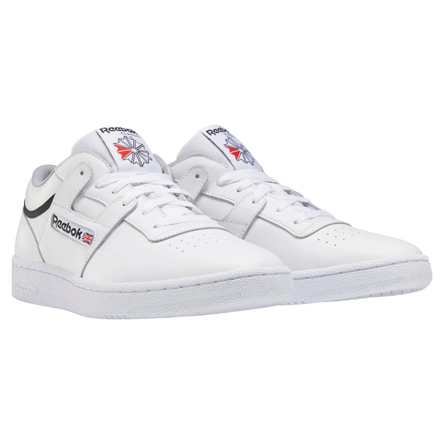 Reebok Classics Club Workout Shoes - White - Image 2