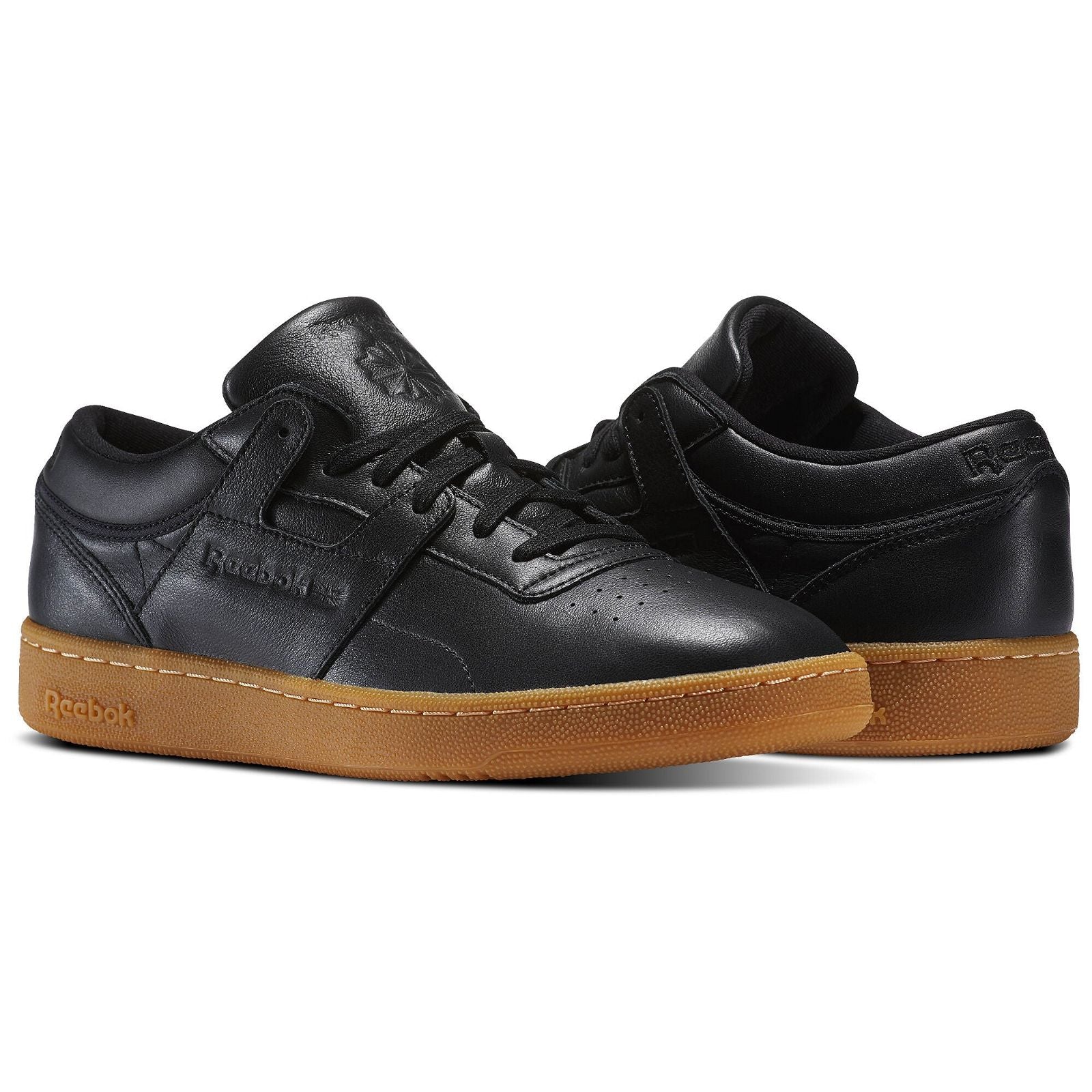 Reebok Classics Club Workout Trainers - Black - Image 2