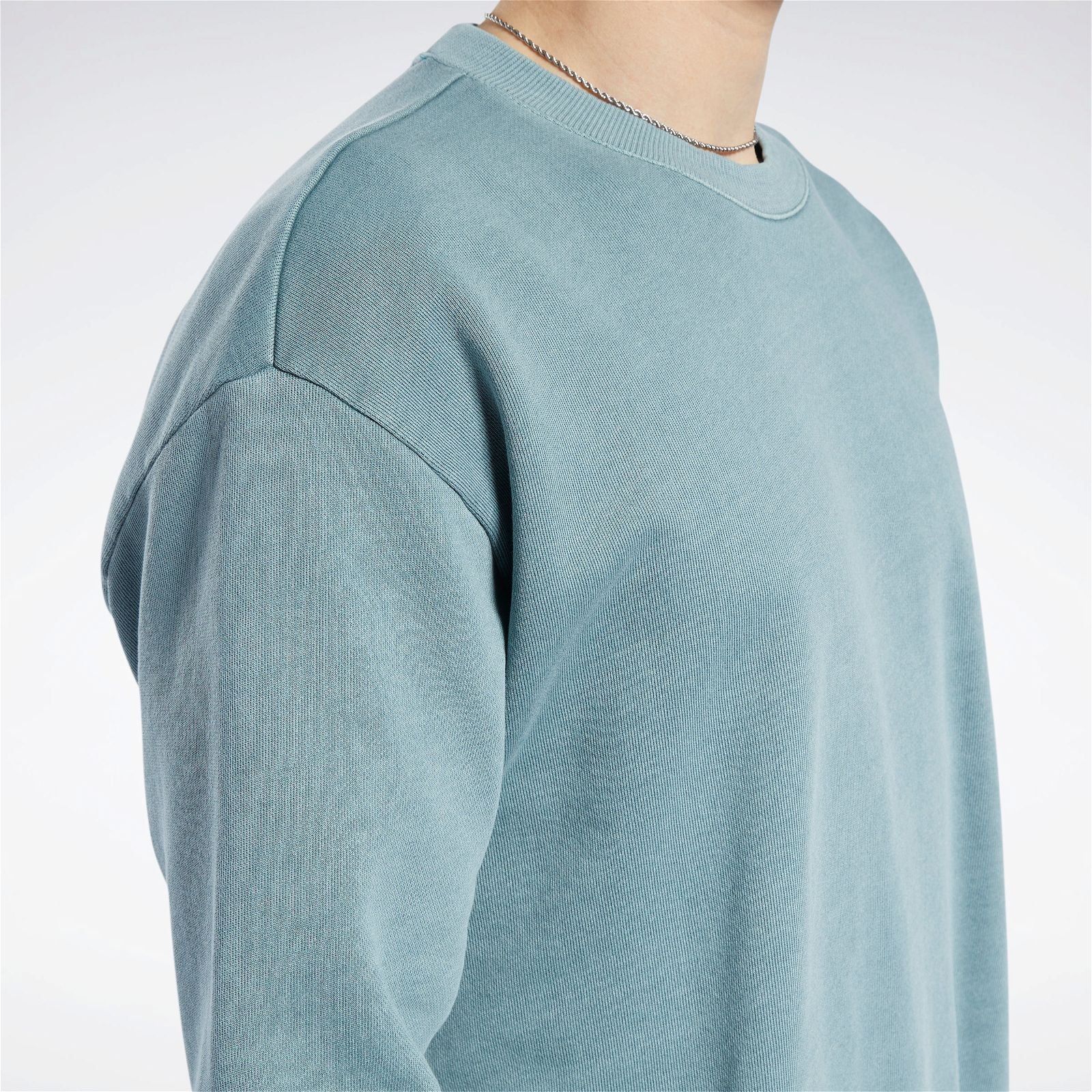 Reebok Classics Crew Neck Sweatshirt - Midnight Pine - Image 5