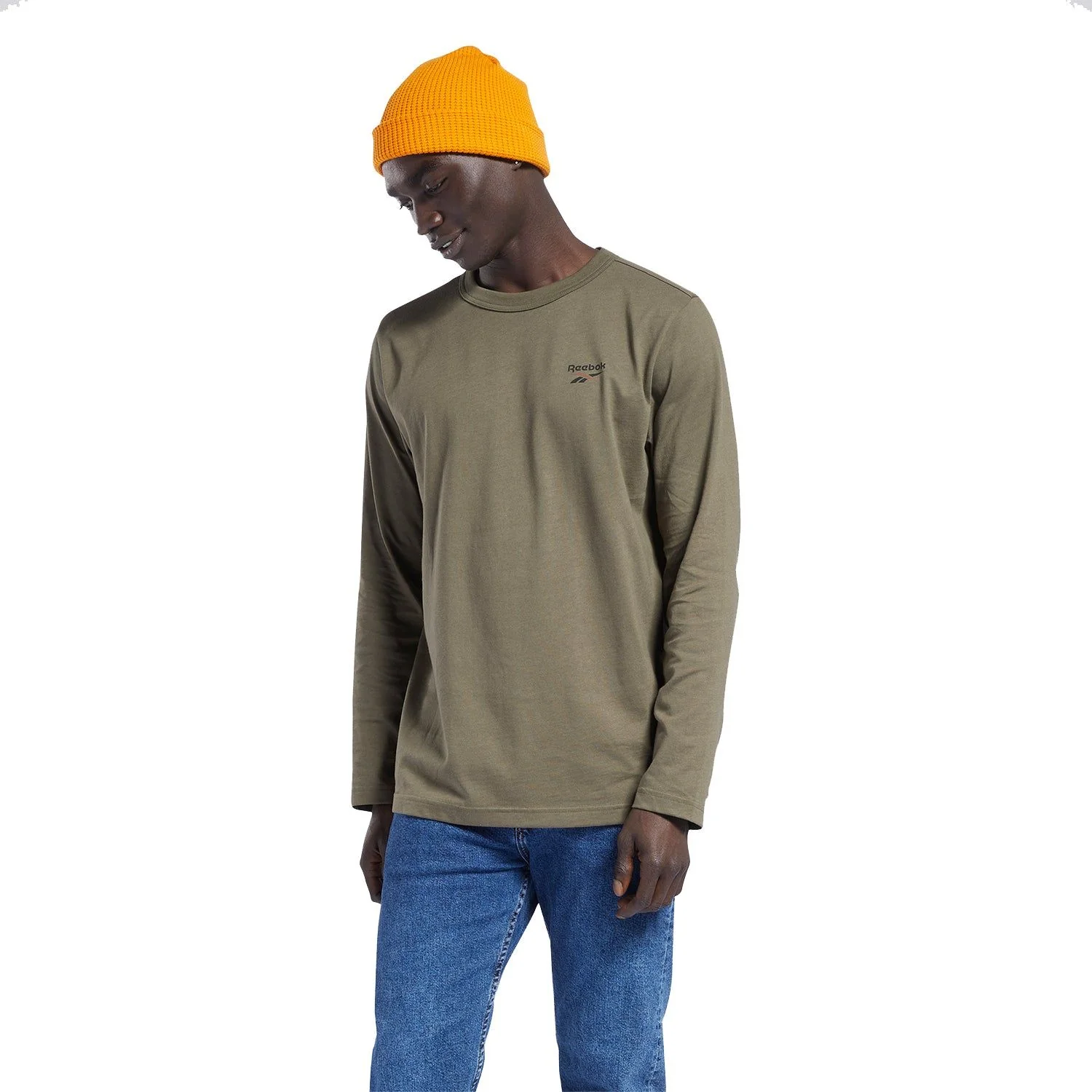 Reebok Classics Destination Long Sleeve T-shirt - Green - Image 3