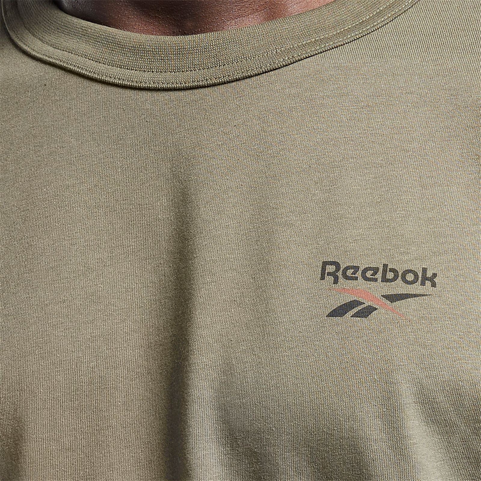 Reebok Classics Destination Long Sleeve T-shirt - Green - Image 5