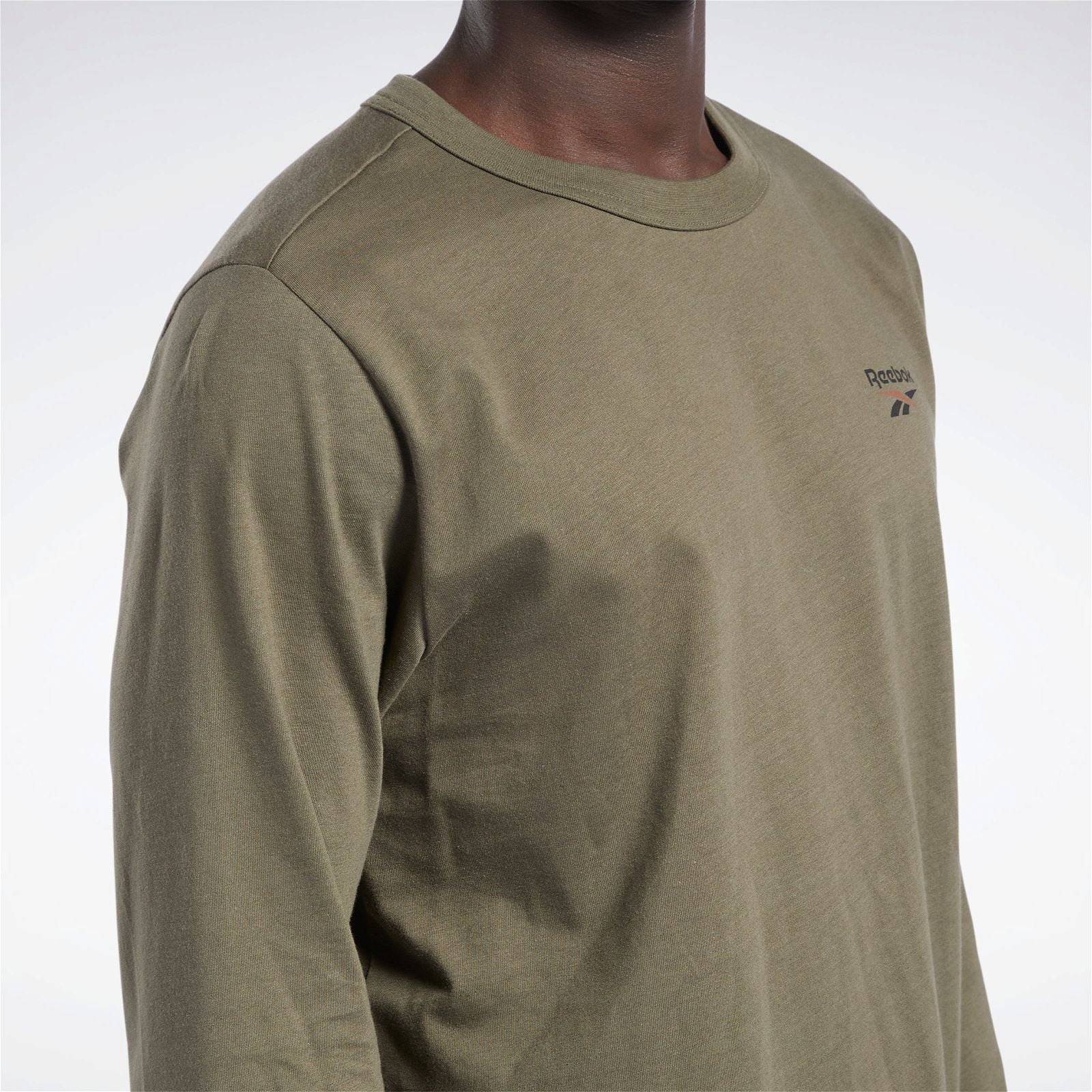 Reebok Classics Destination Long Sleeve T-shirt - Green - Image 7