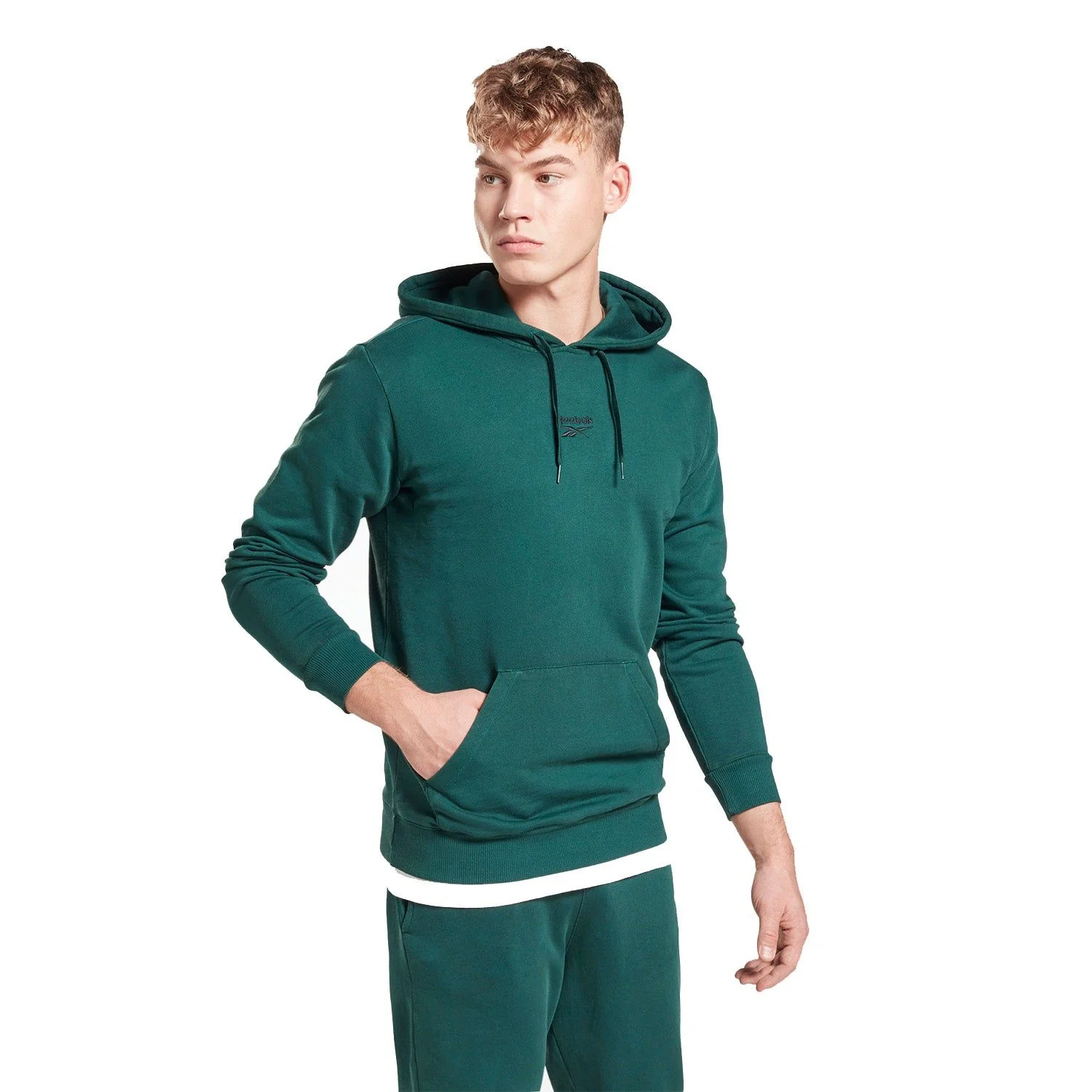 Reebok Classics Premium Vector Hoodie - Green - Image 3