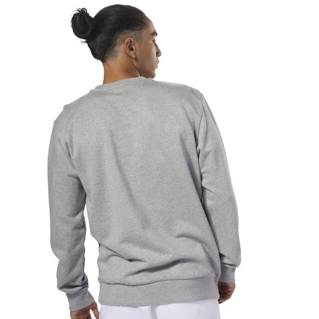 Reebok Classics Retro Starcrest Crew Neck Sweatshirt - Grey - Image 5