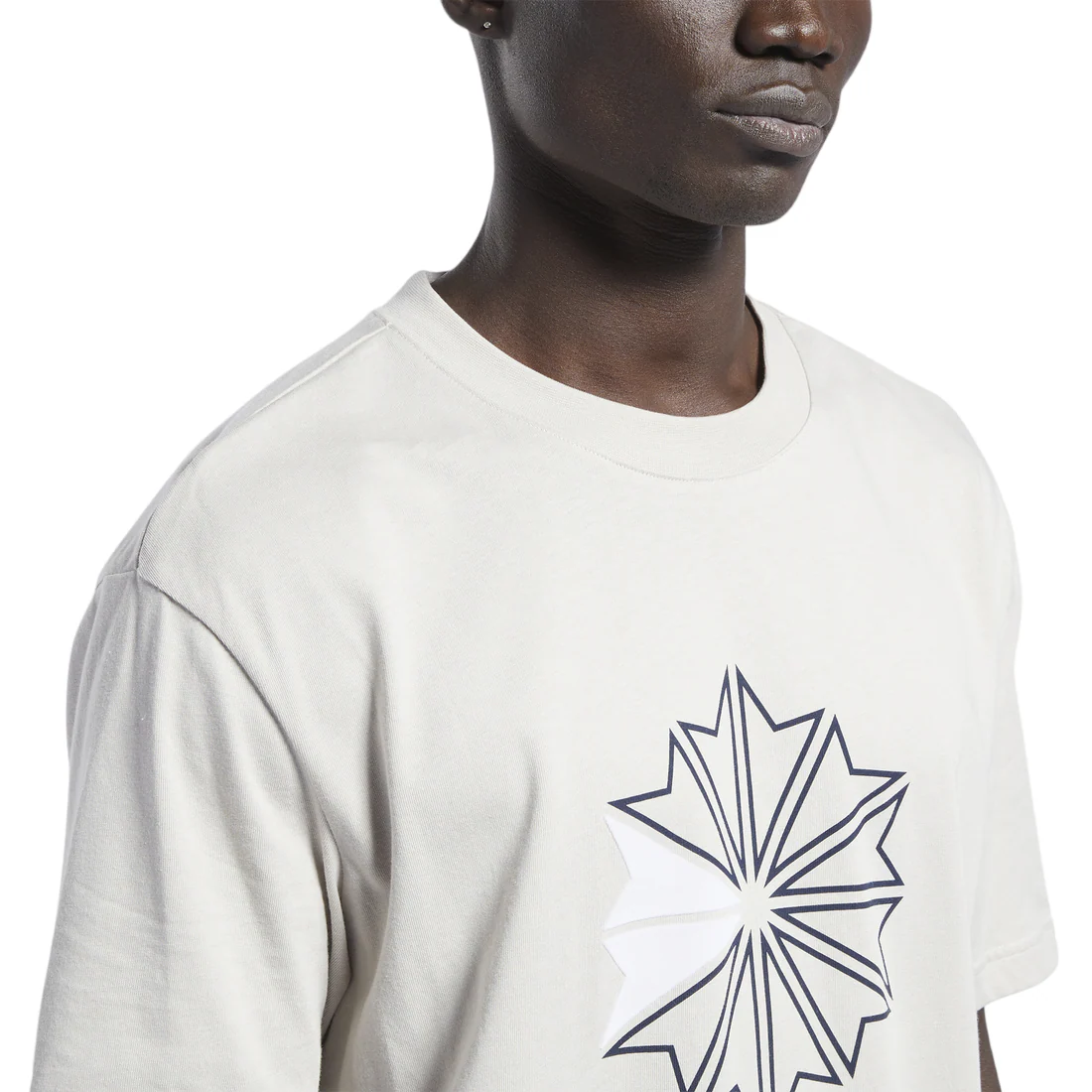 Reebok Classics Starcrest T-Shirt - Beige - Image 5