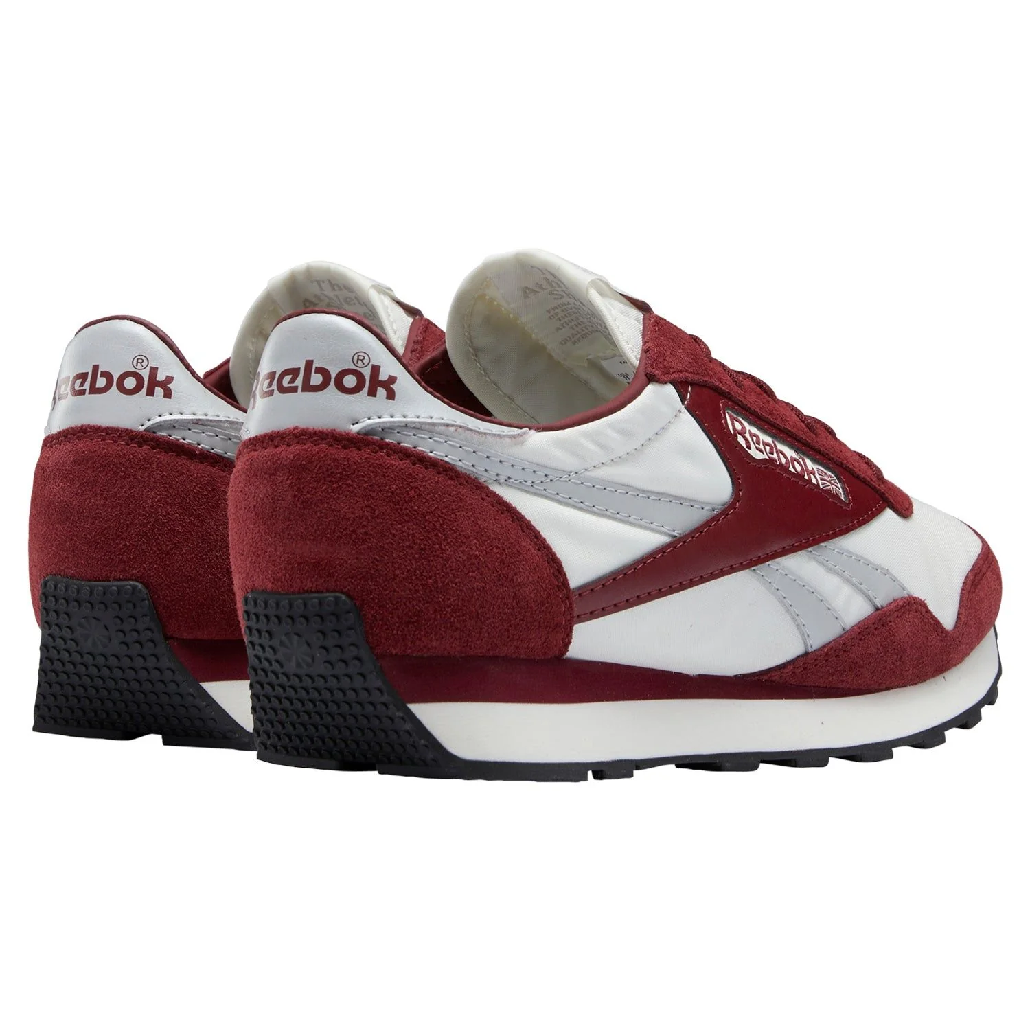 Reebok Classics Unisex Aztec II Shoes - Burgundy / Chalk - Image 3