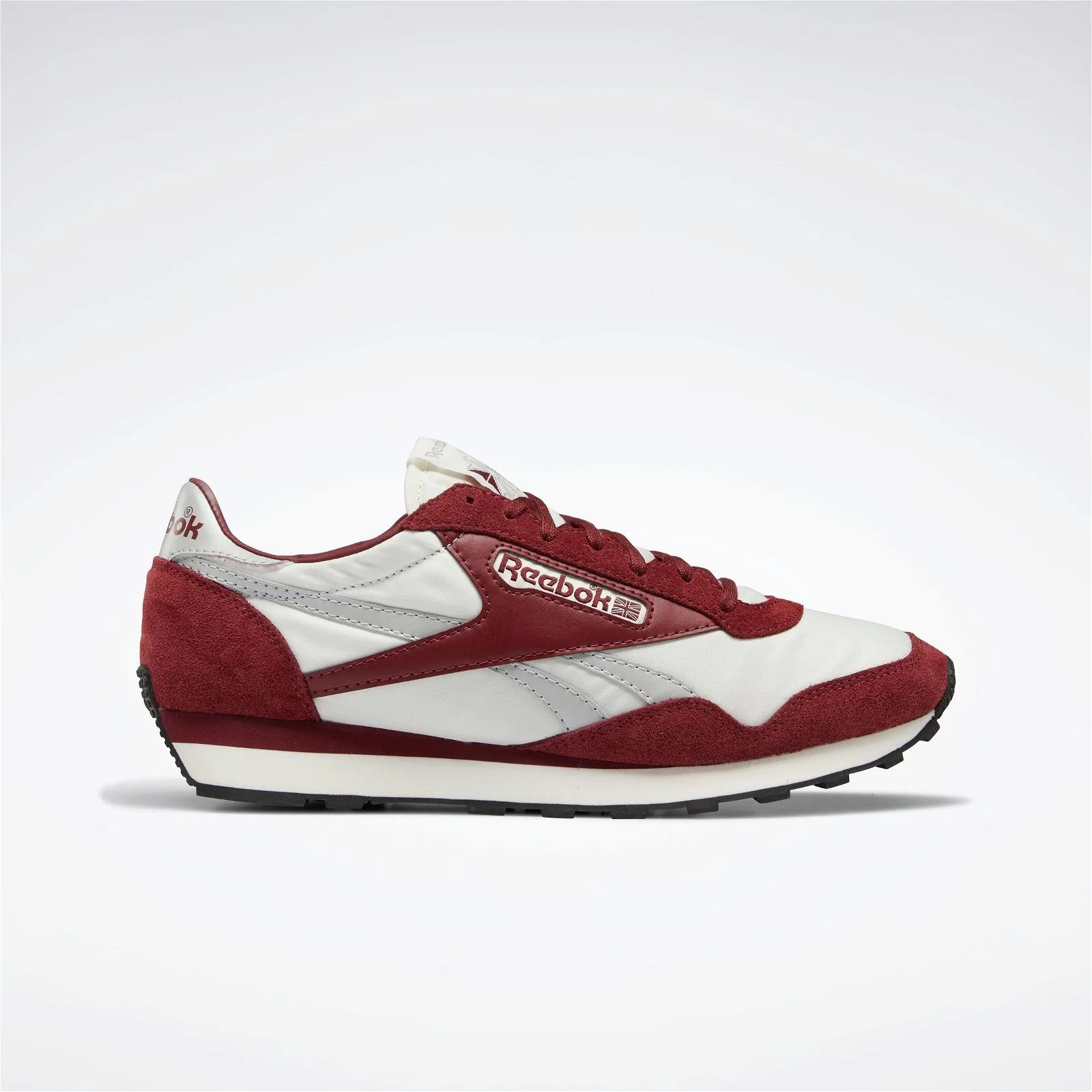 Reebok Classics Unisex Aztec II Shoes - Burgundy / Chalk - Image 6