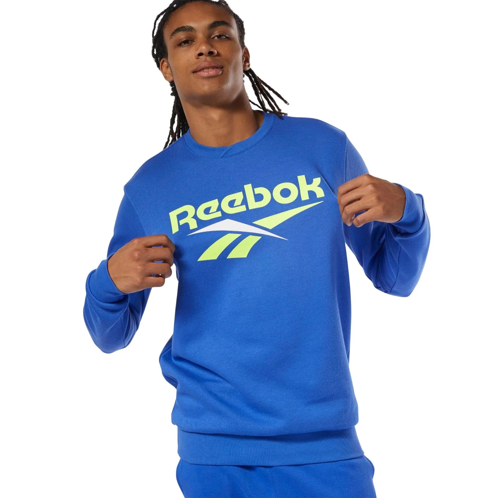 Reebok Classics Vector Crewneck Sweatshirt - Blue - Image 3