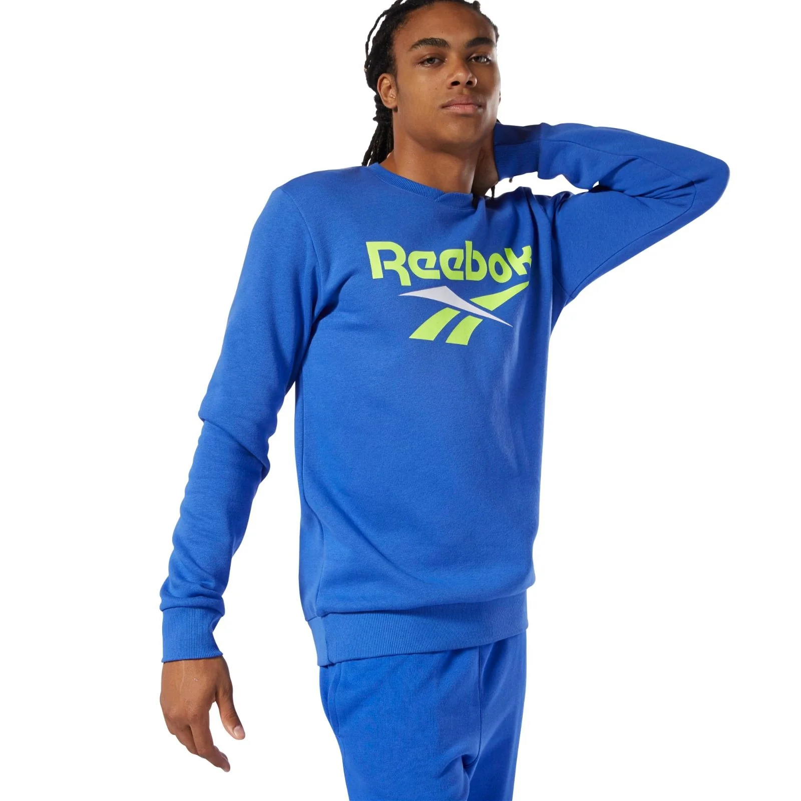 Reebok Classics Vector Crewneck Sweatshirt - Blue - Image 4