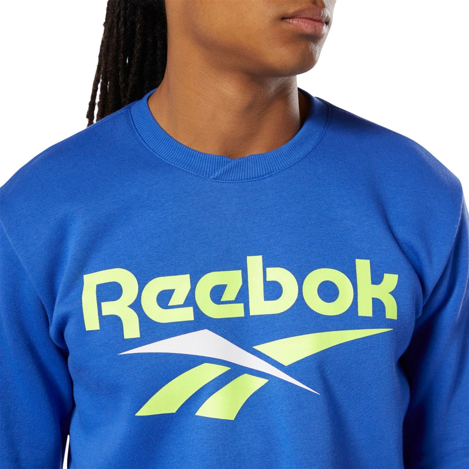 Reebok Classics Vector Crewneck Sweatshirt - Blue - Image 5