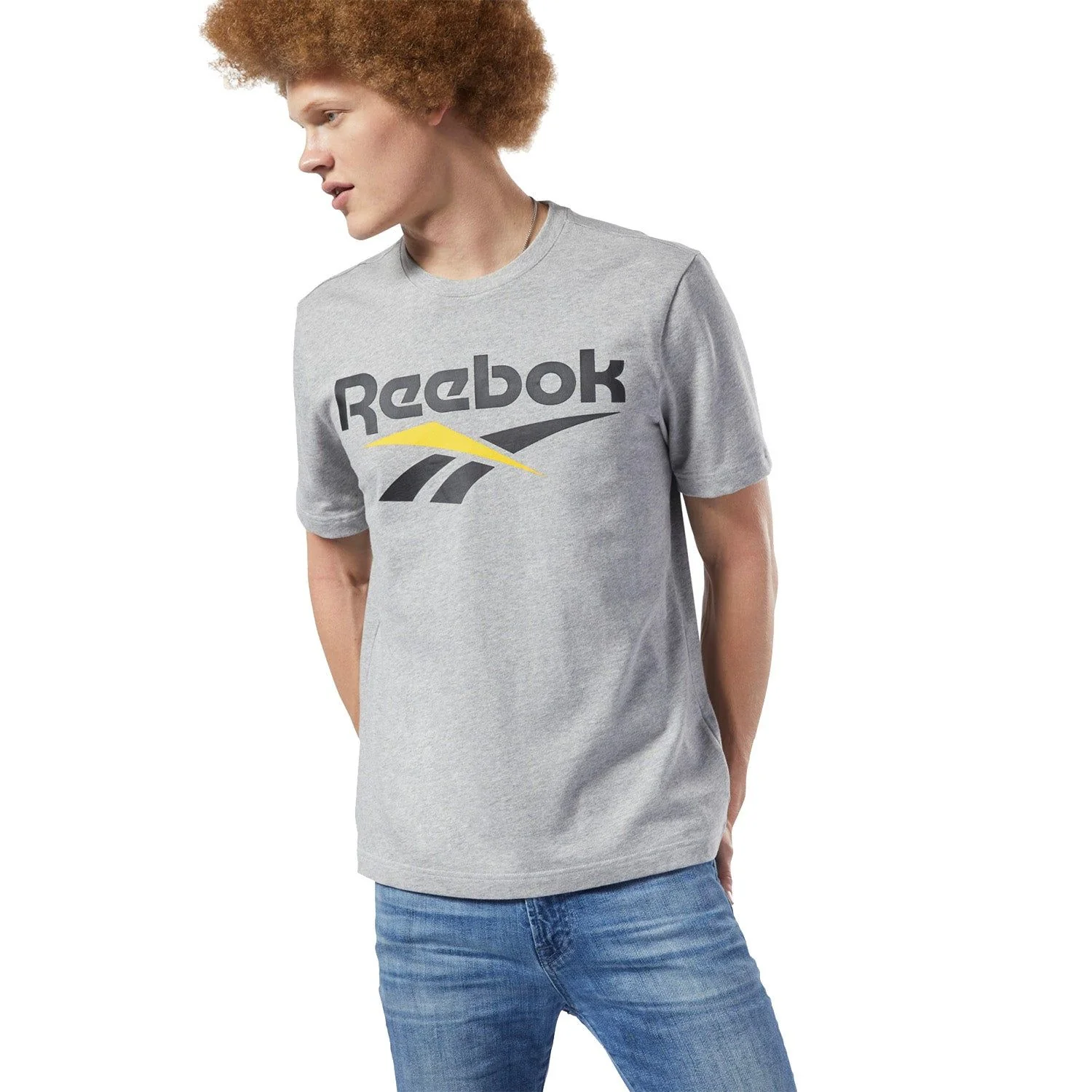 Reebok Classics Vector Tee - Grey - Image 3