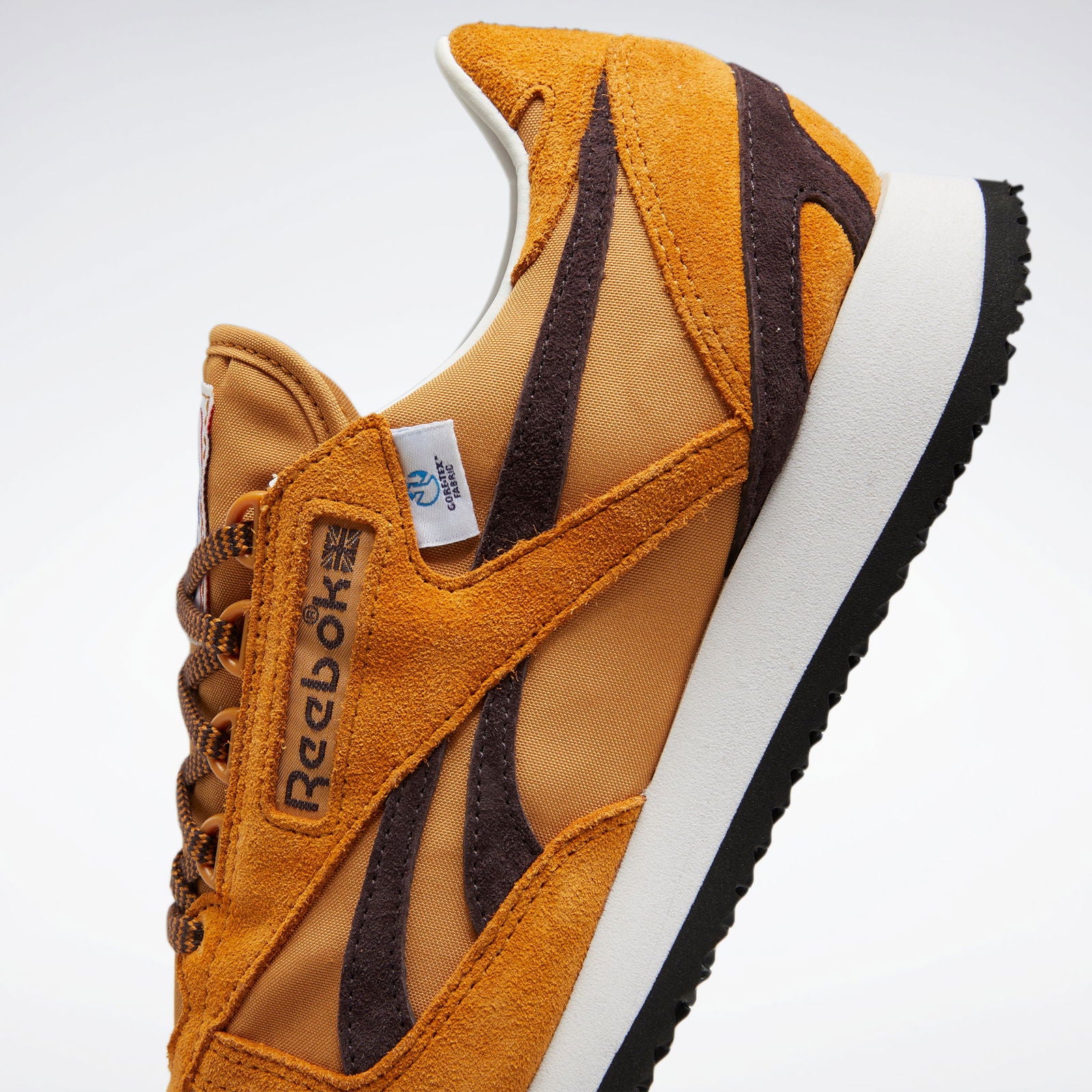 Reebok Classics Victory GORE-TEX Trainers - Rich Ochre, Grey 1 & Purple - Image 4