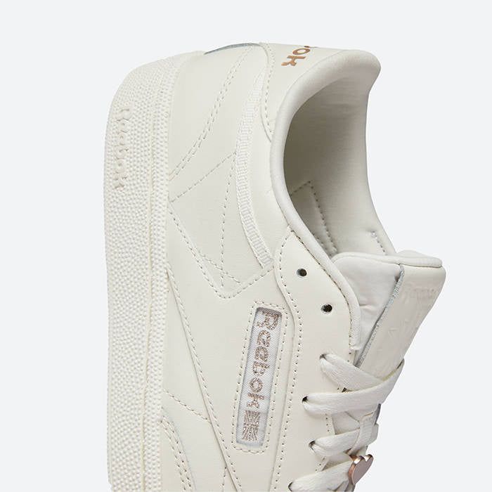 Reebok Classics Women's Club C 85 Shoes - Chalk/Rose Gold - Image 4