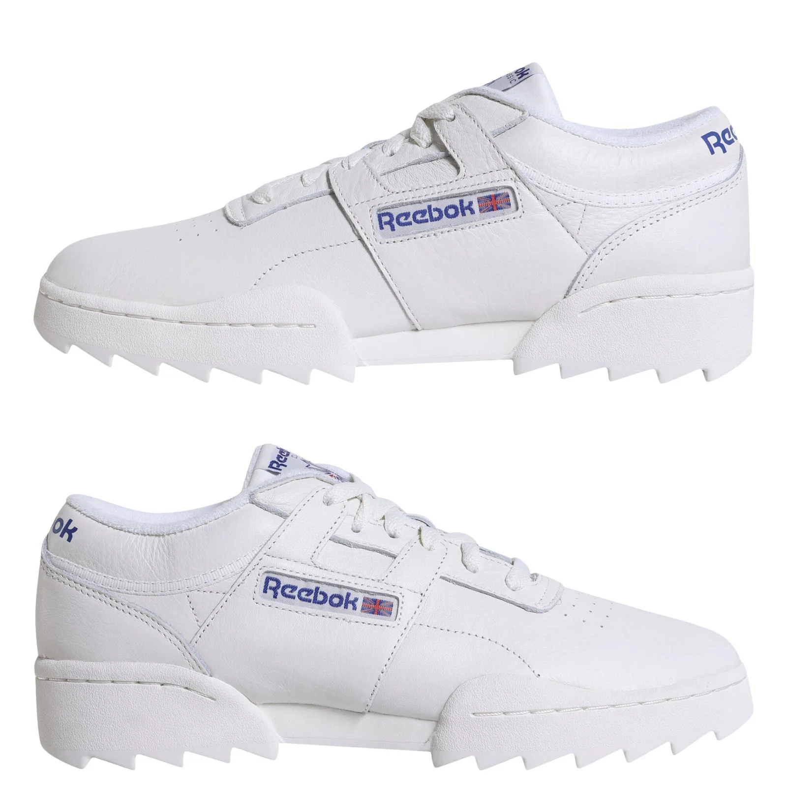 Reebok Classics Workout Ripple OG Shoes - White - Image 8
