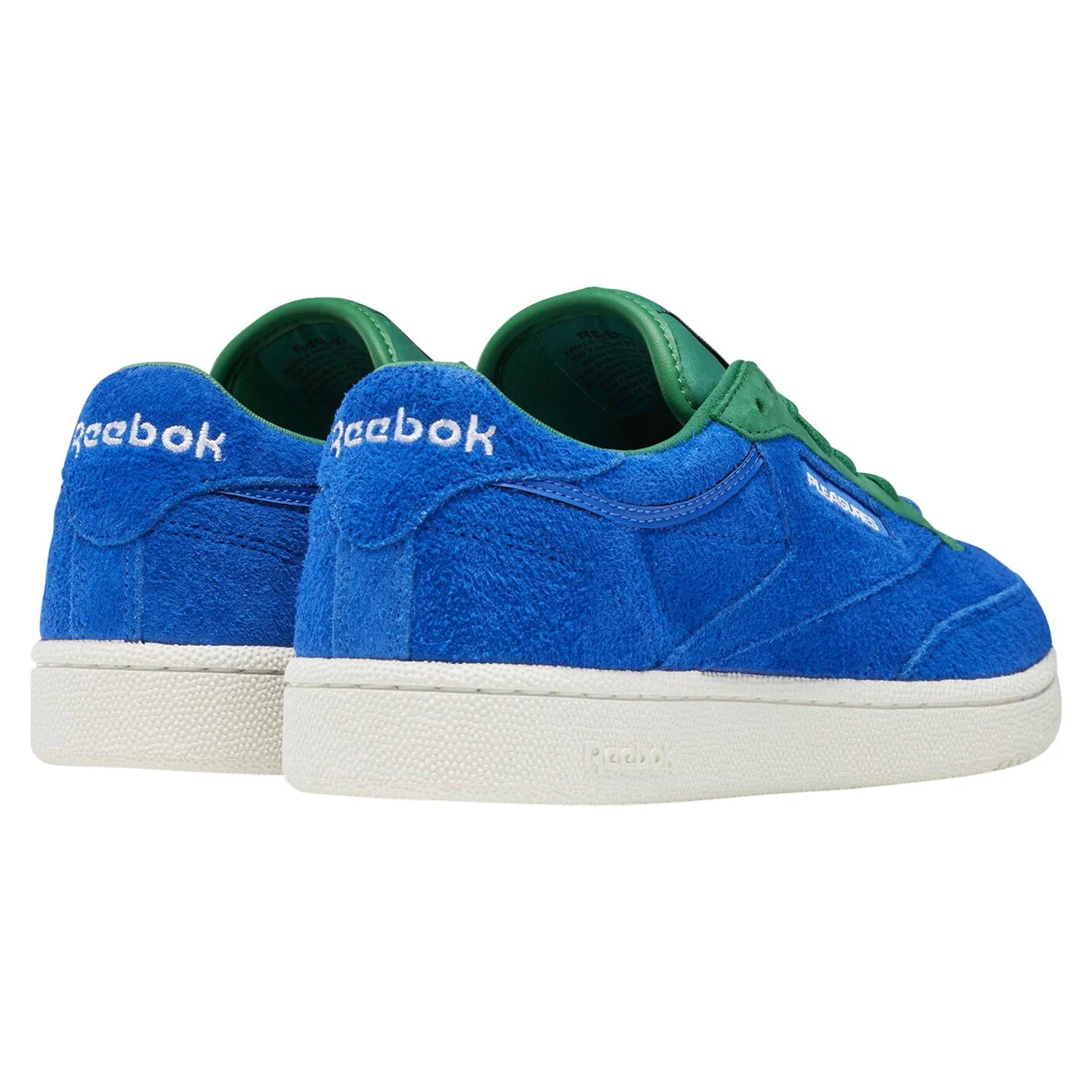 Reebok Classics x Pleasures Club C Trainers - Blue - Image 4