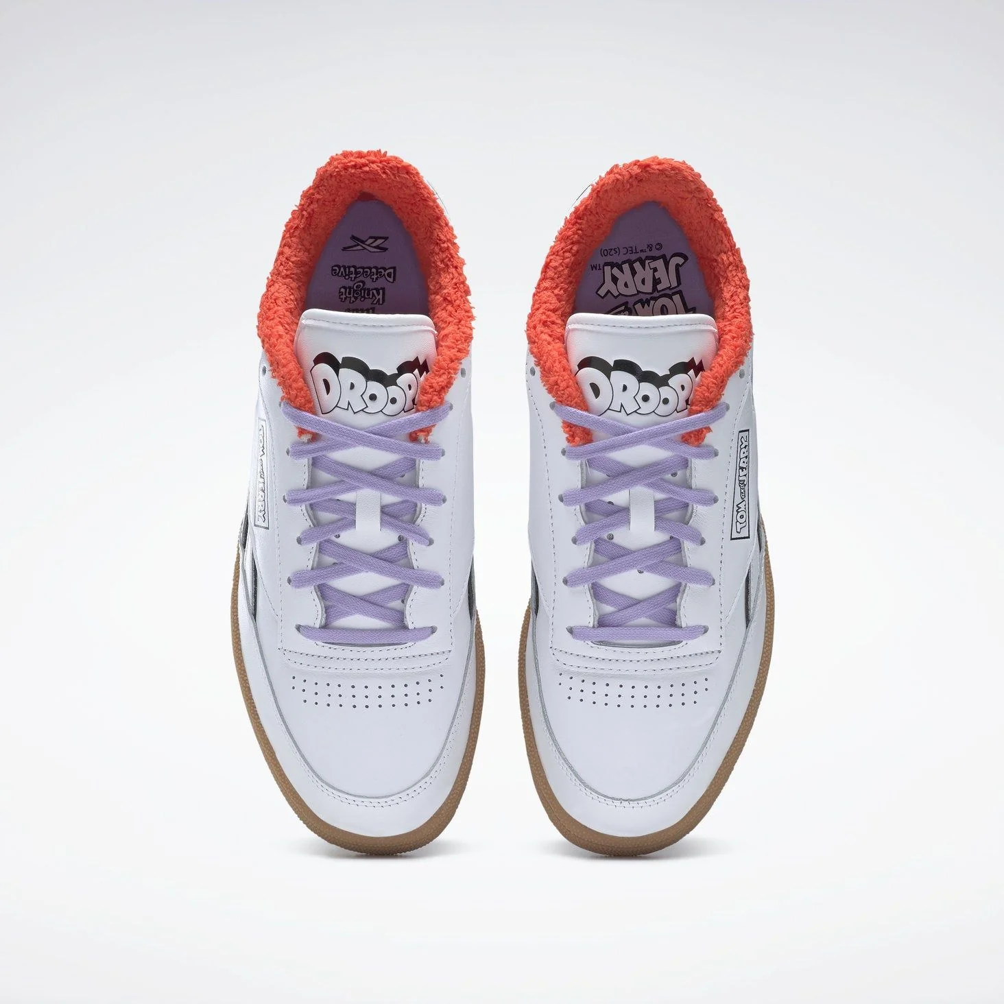 Reebok Classics x Tom & Jerry Club C Revenge Shoes 'Droopy' - White - Image 7