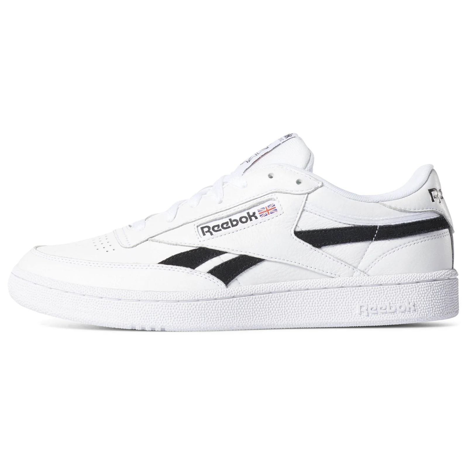 Reebok Club C Revenge Plus Trainers - White/Black - Image 3