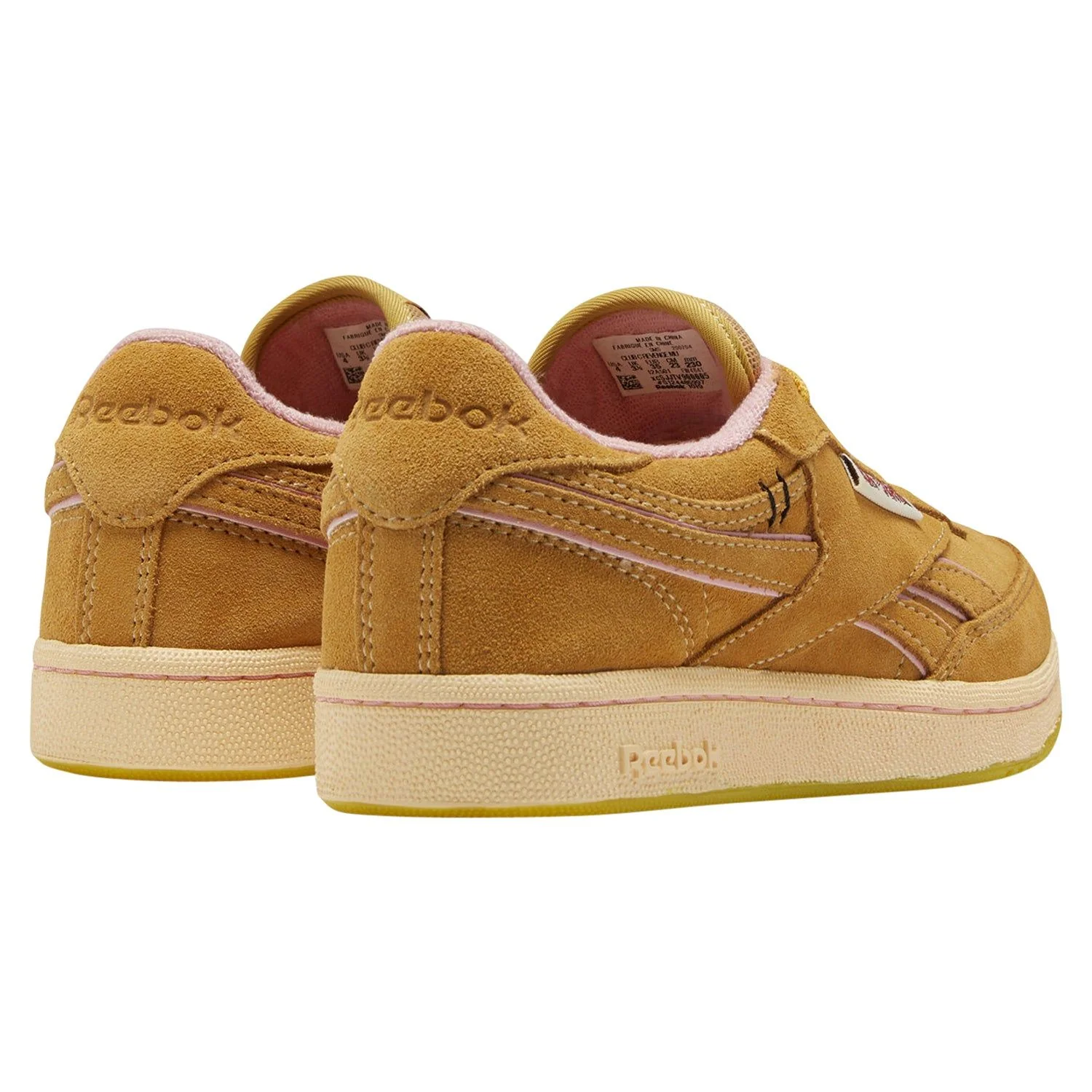 Reebok Junior Club C Revenge Tom & Jerry Shoes - Yellow - Image 3