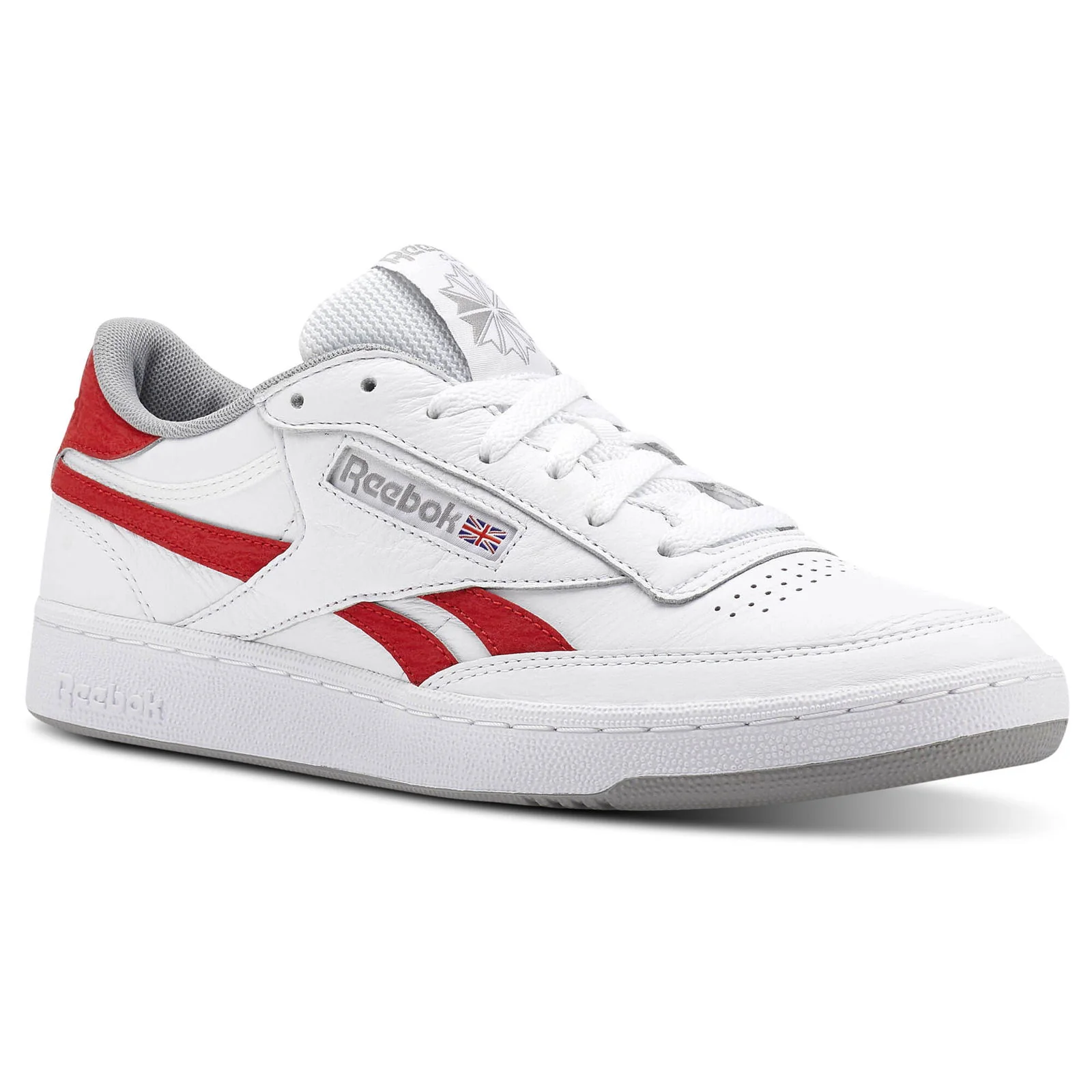 Reebok Revenge Plus Trainers - White / Primal Red - Image 2