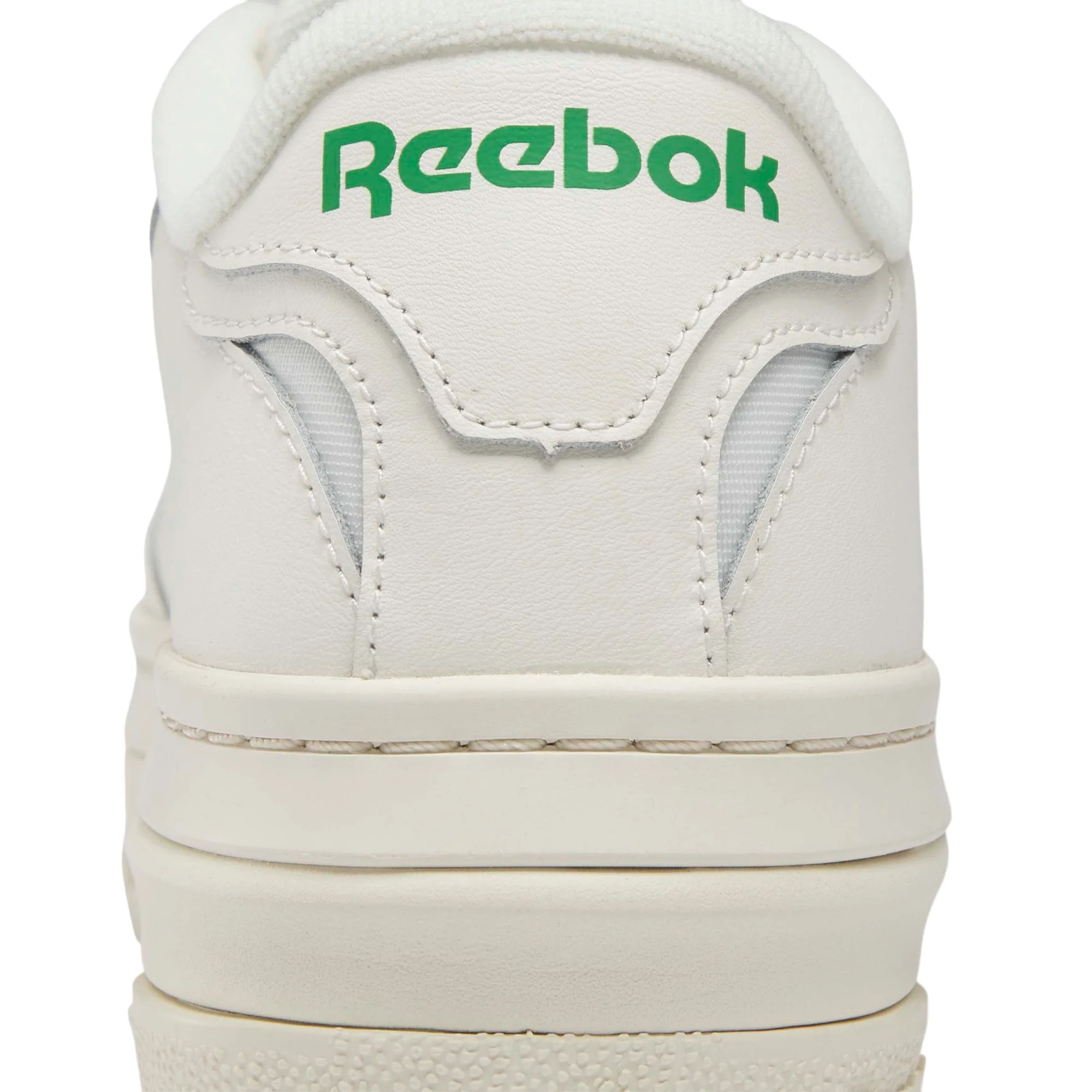 Reebok Womens Club C Extra Platform Shoes - Chalk Green - Image 6
