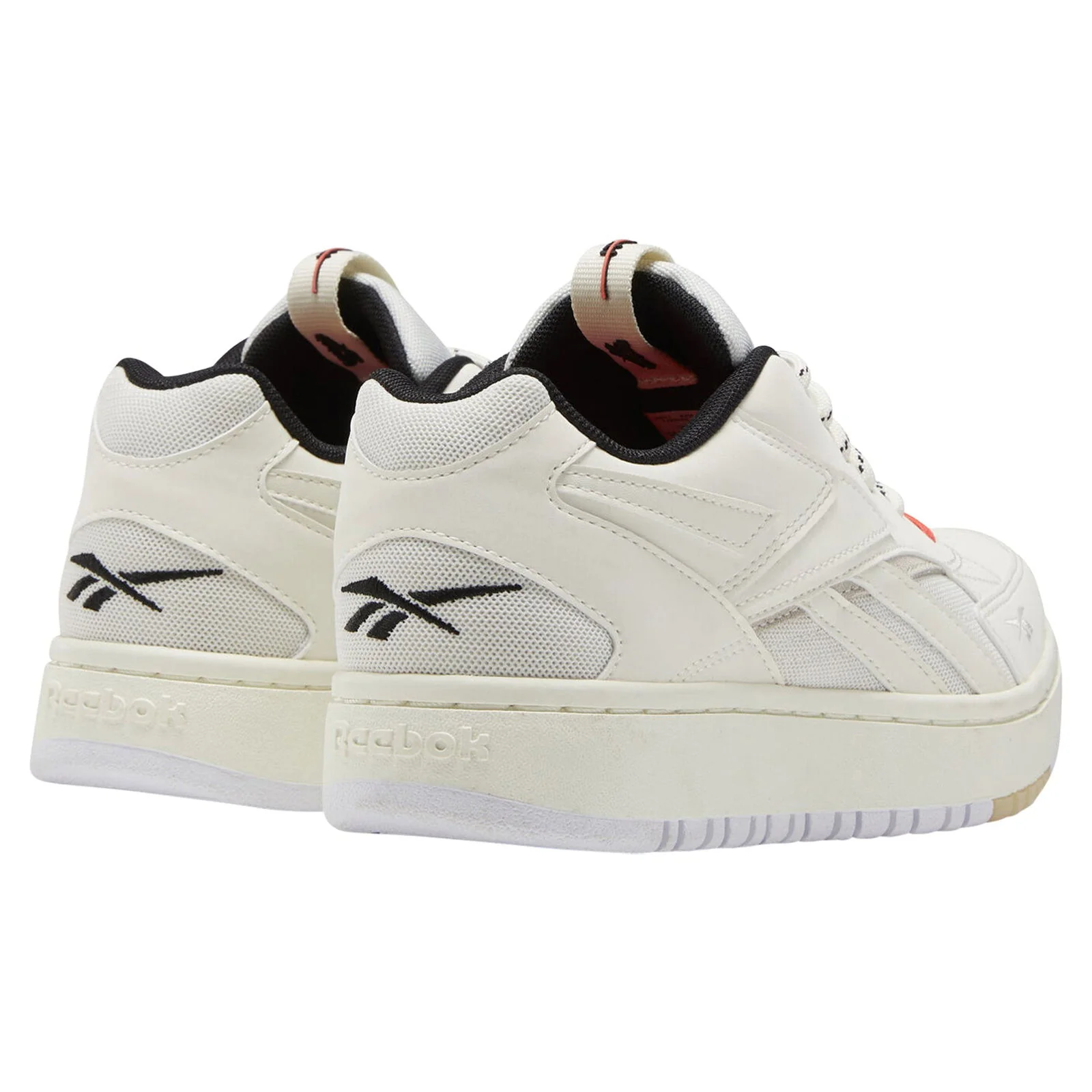Reebok Womens Court Double Mix Shoes - Chalk - Image 3