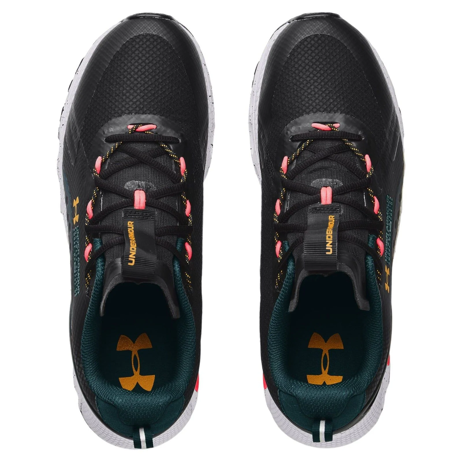 Under Armour Hovr Infinite Summit 2 Trainers - Black / Green - Image 3
