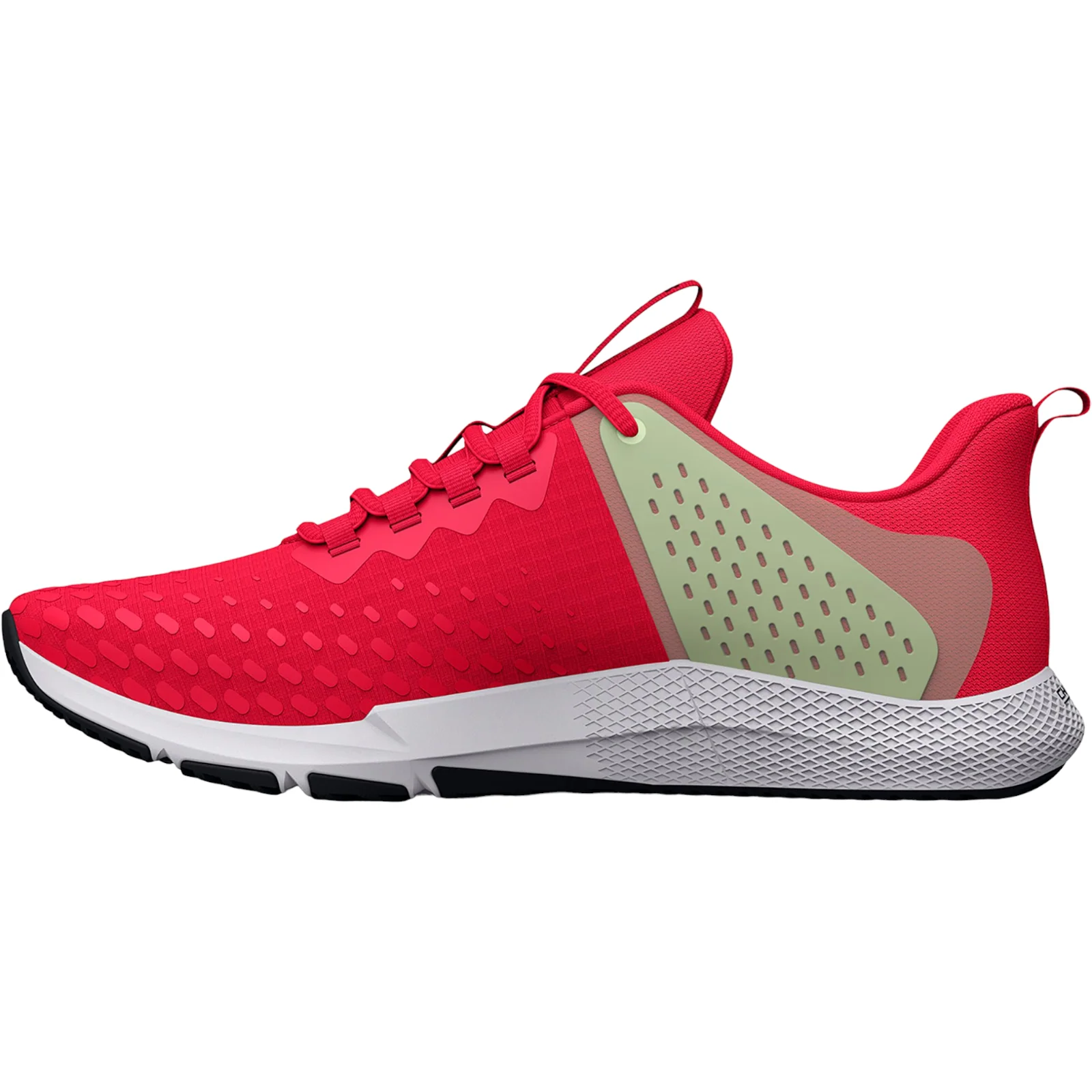 Under Armour Mens UA Charged Engage 2 Trainers - Red - Image 3