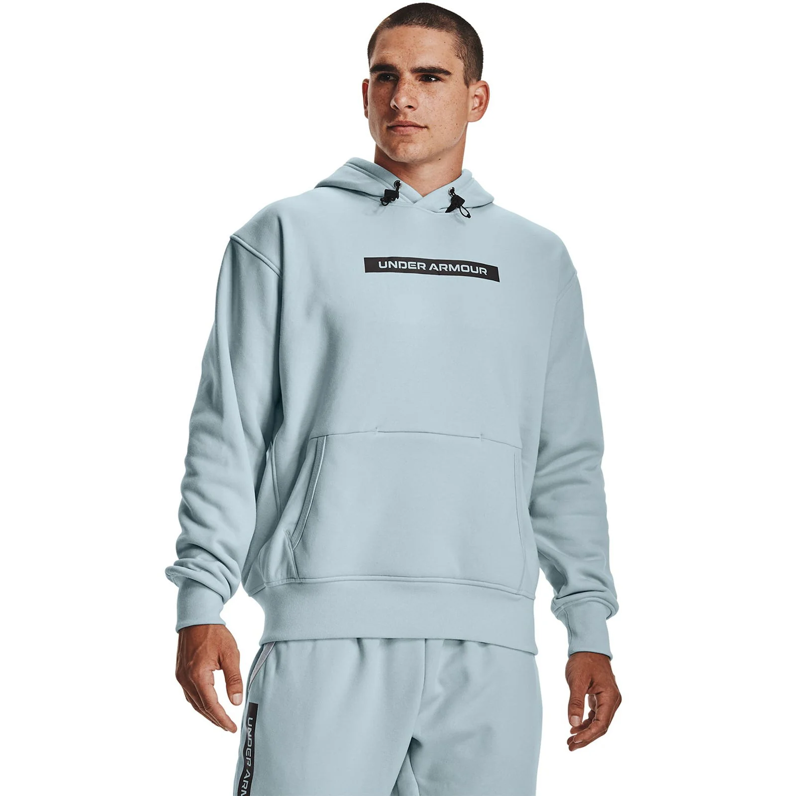 Under Armour Men's UA DNA Hoodie - Blue - Image 5