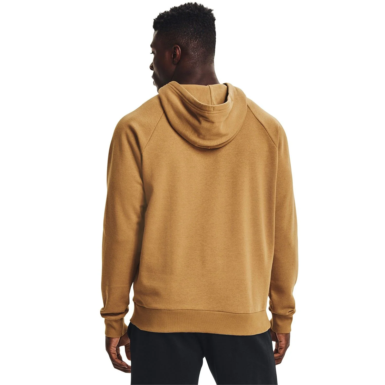Under Armour Rival Fleece Big Logo Hoodie - Brown - Image 5