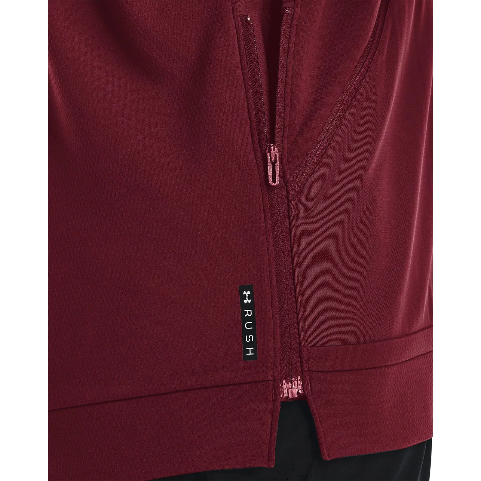 Under Armour Rush Warm-Up Full Zip Hoodie - Red - Image 6